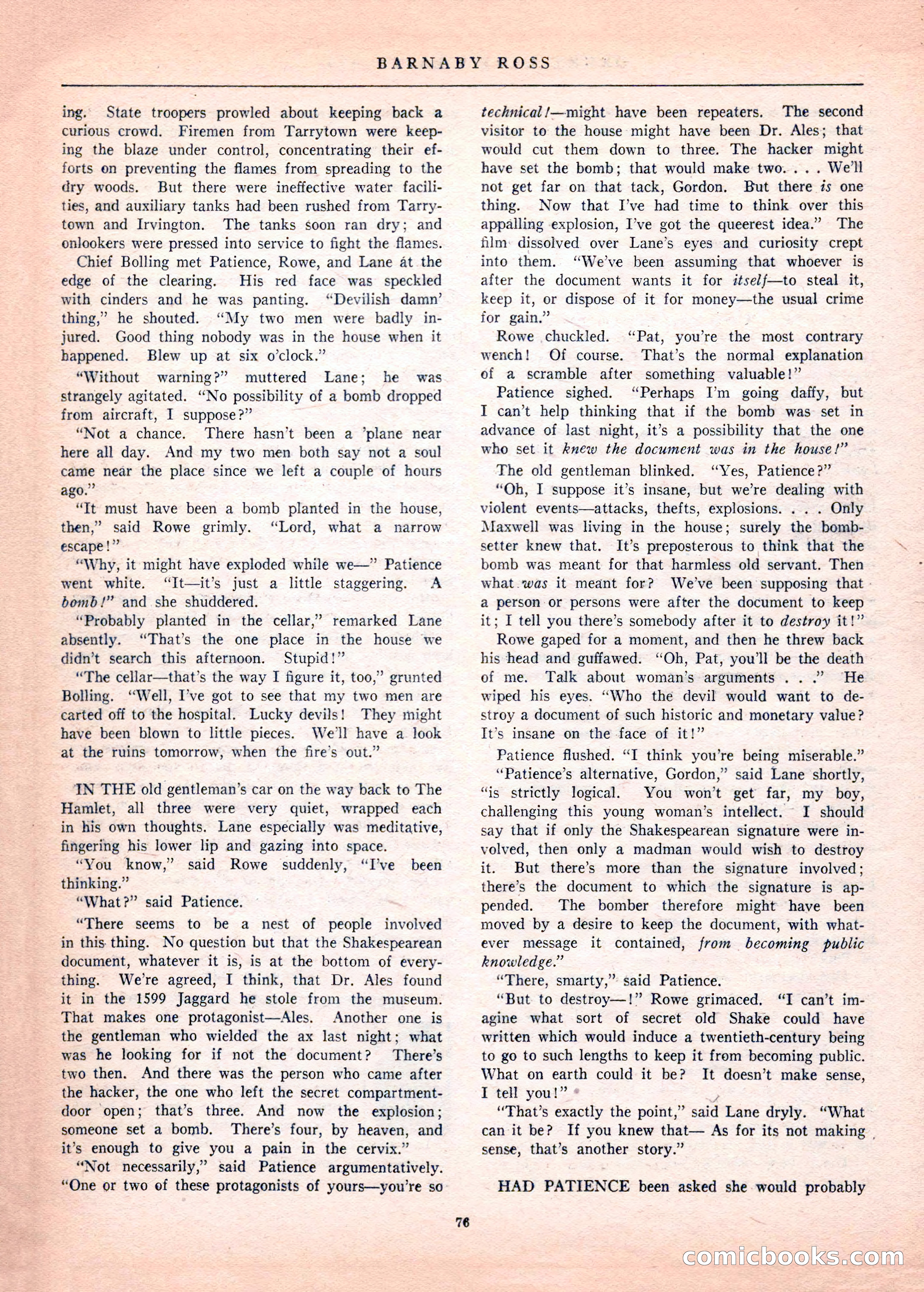 Mystery League, Vol. 1, No. 1 — page 78 of 164