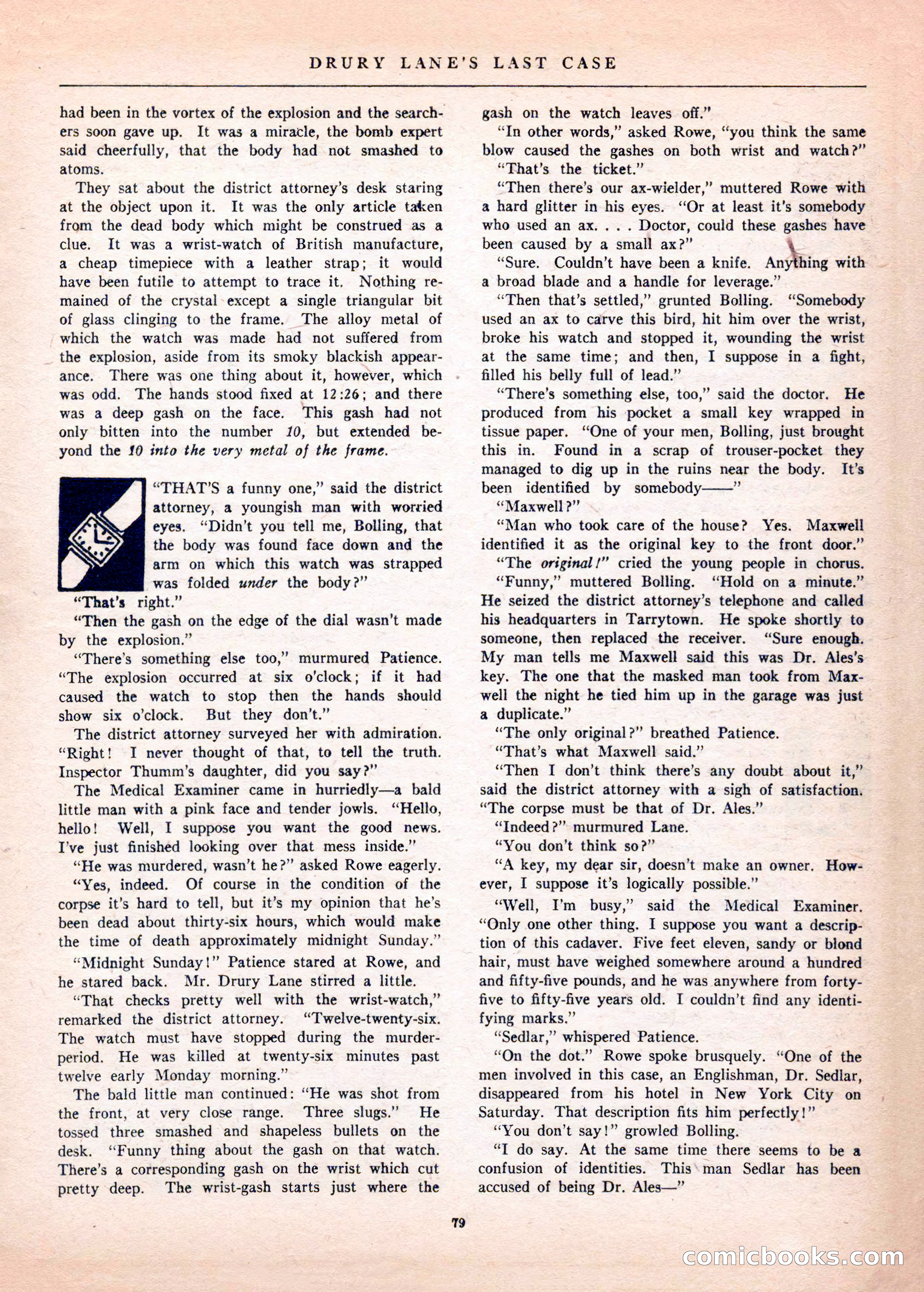 Mystery League, Vol. 1, No. 1 — page 81 of 164