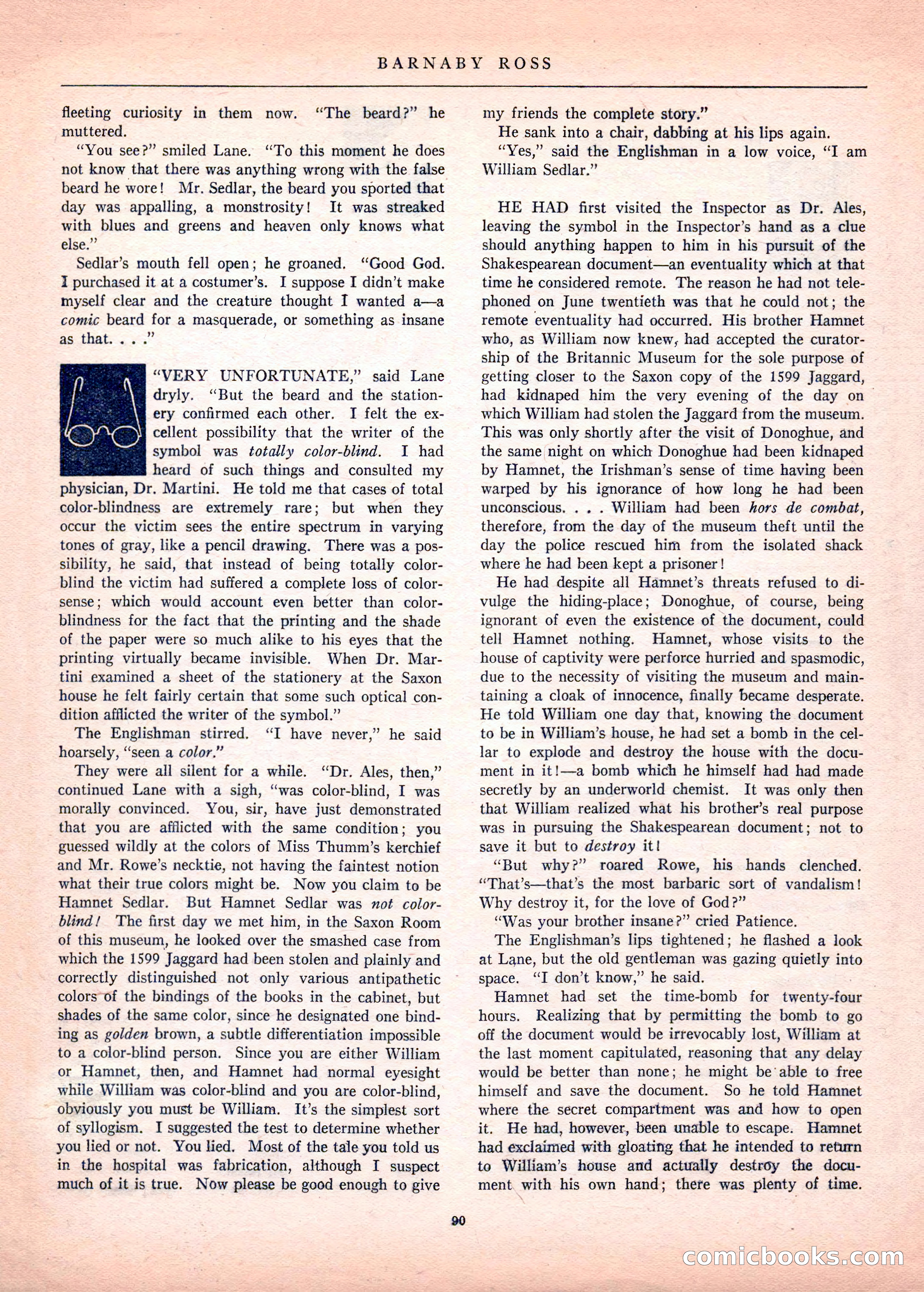 Mystery League, Vol. 1, No. 1 — page 92 of 164