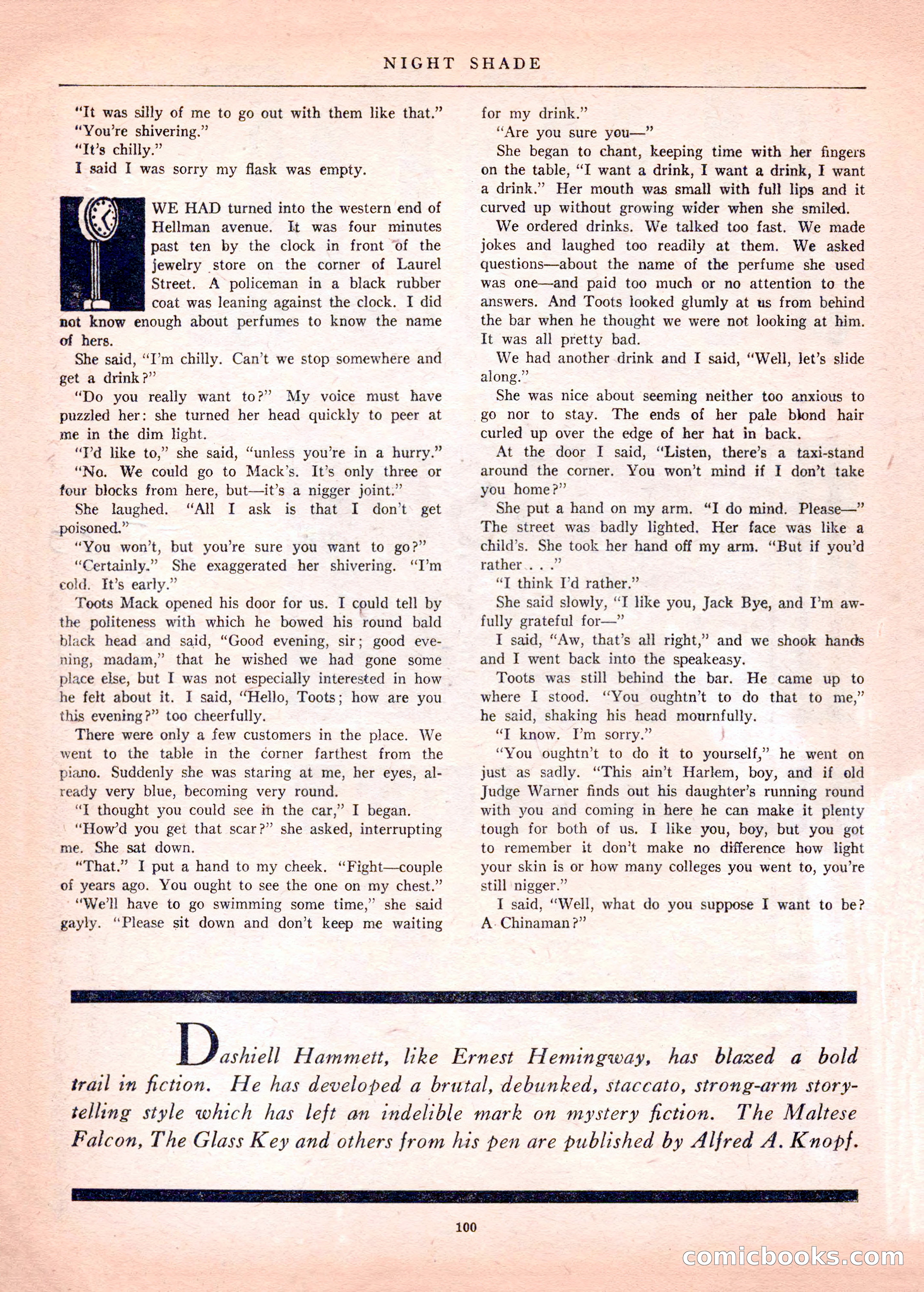 Mystery League, Vol. 1, No. 1 — page 102 of 164