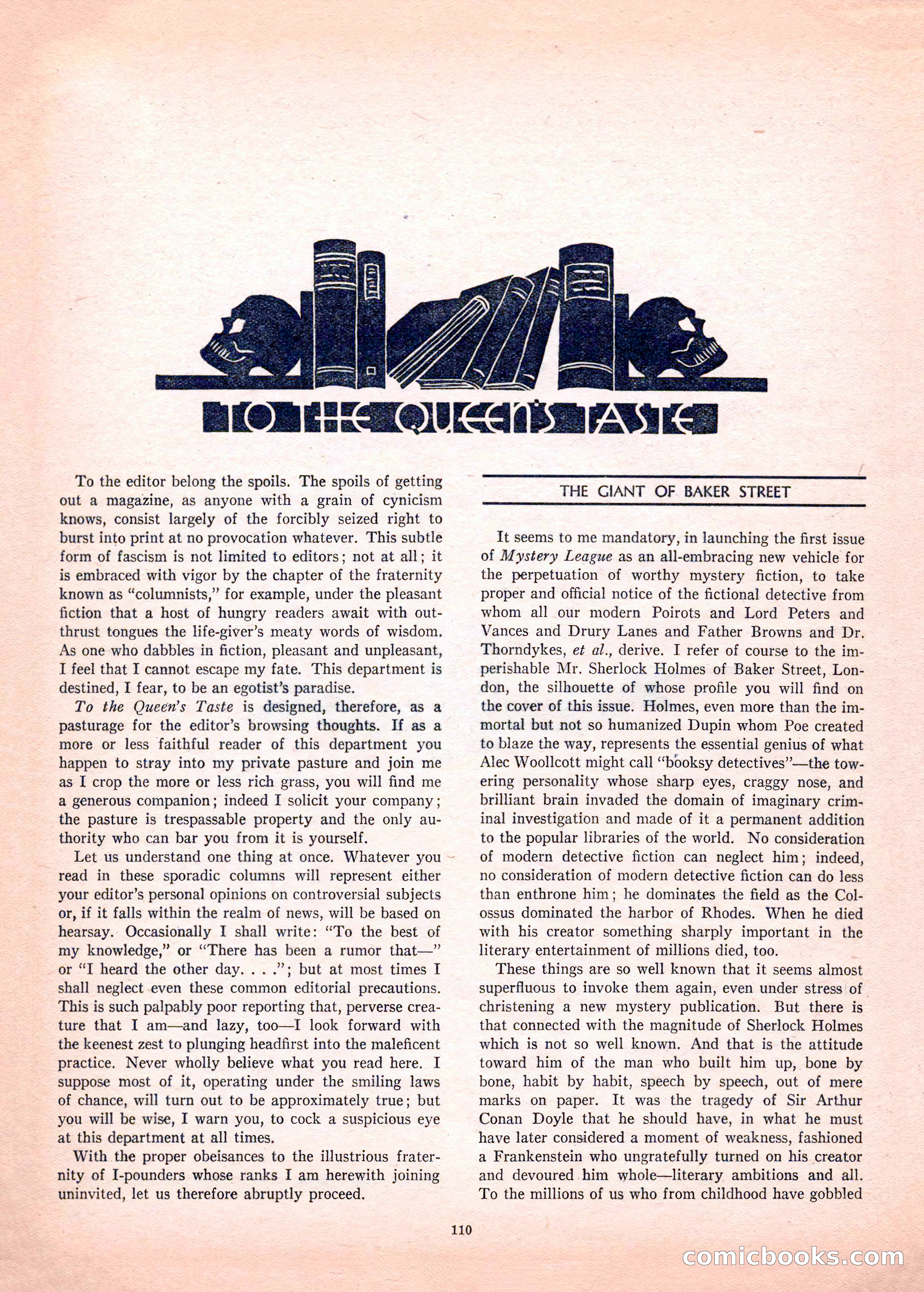 Mystery League, Vol. 1, No. 1 — page 112 of 164