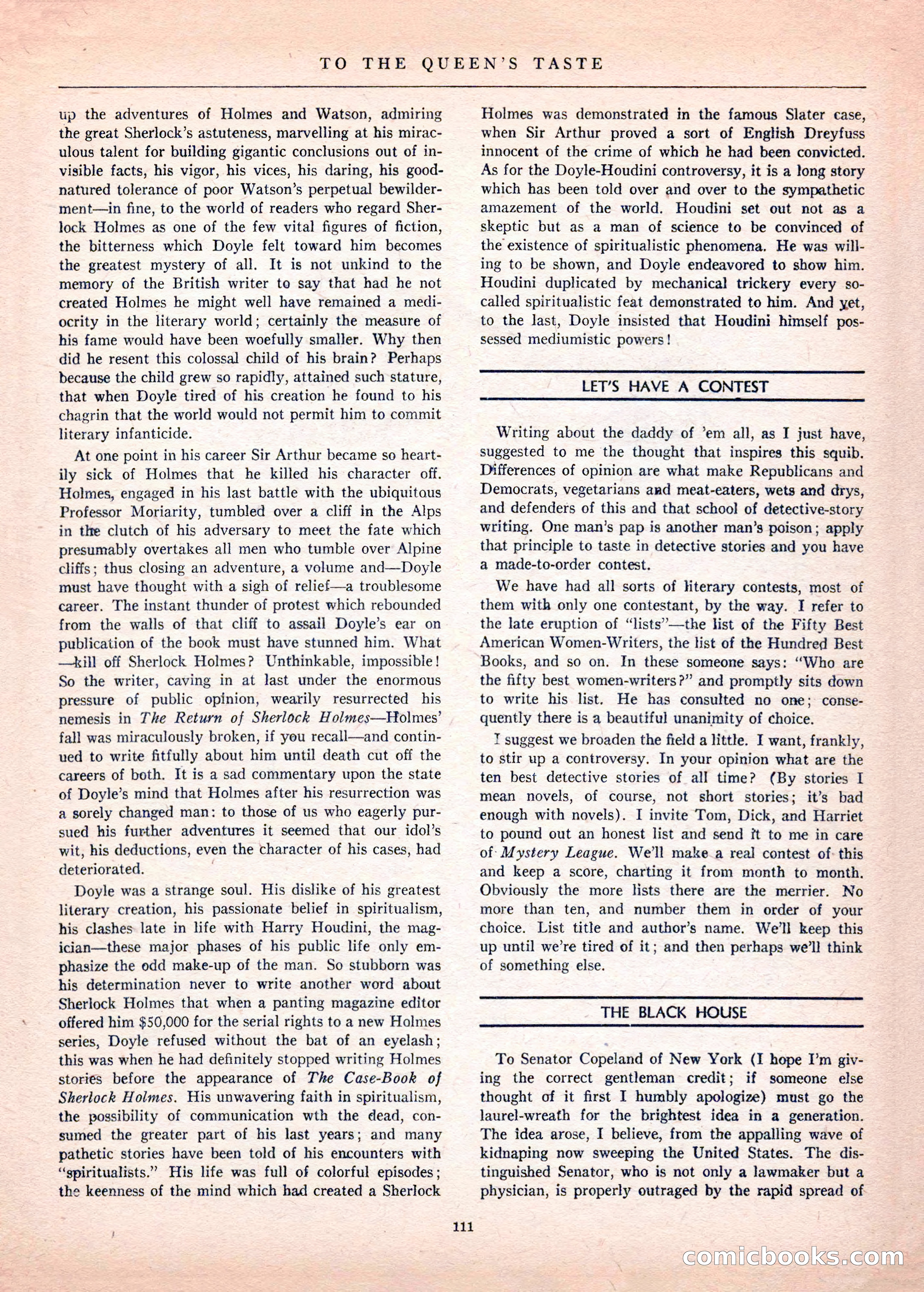 Mystery League, Vol. 1, No. 1 — page 113 of 164
