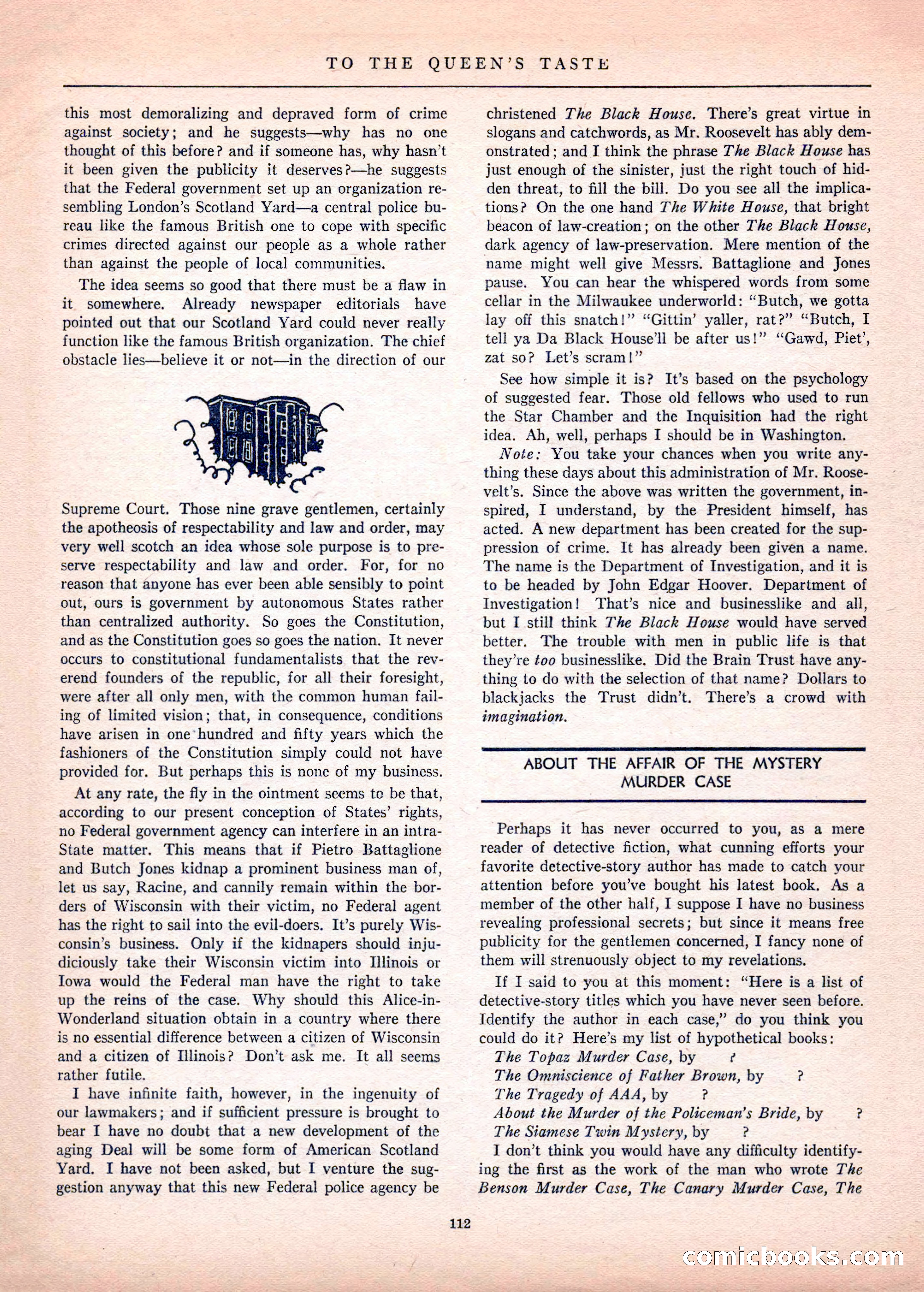 Mystery League, Vol. 1, No. 1 — page 114 of 164