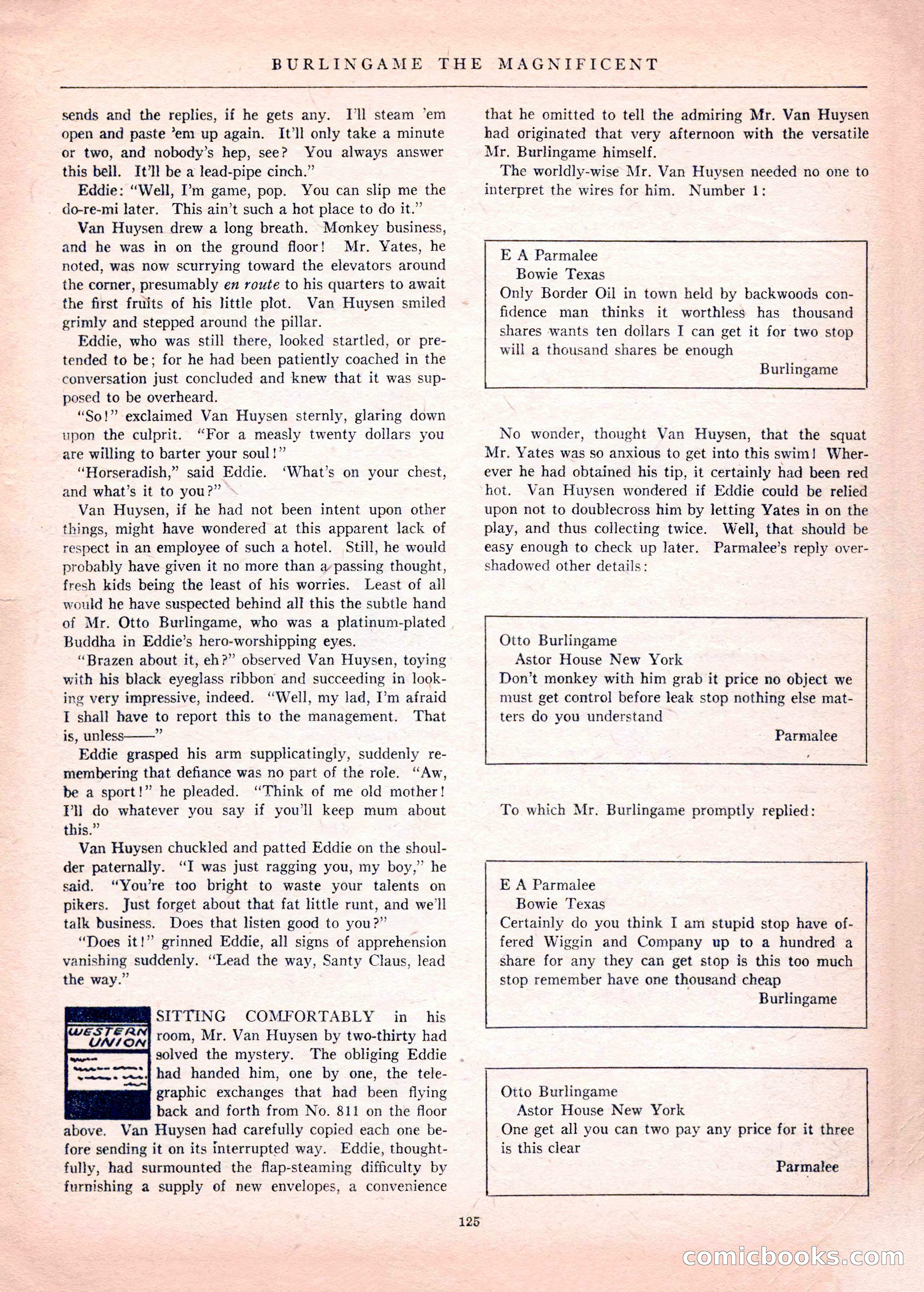 Mystery League, Vol. 1, No. 1 — page 127 of 164