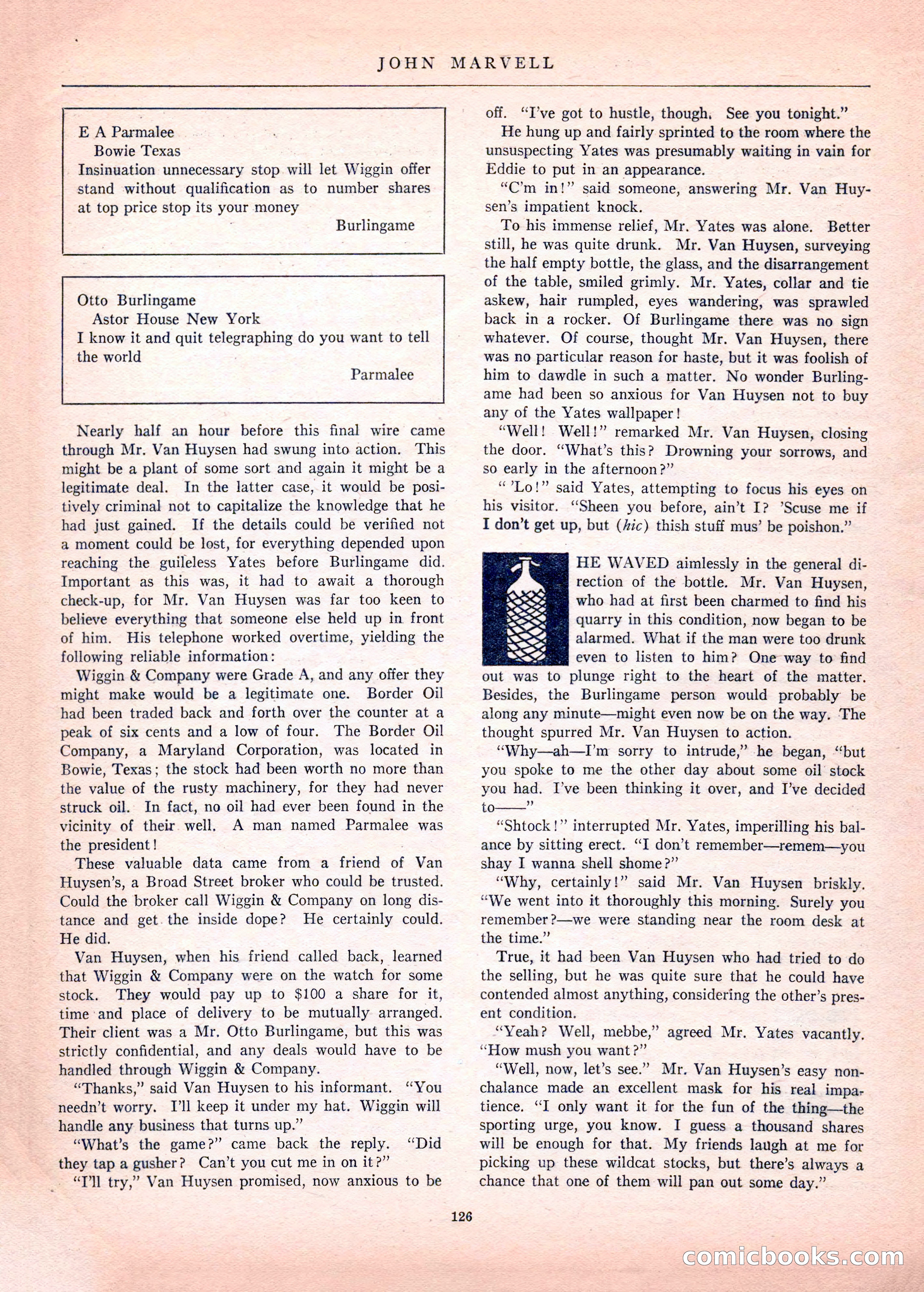 Mystery League, Vol. 1, No. 1 — page 128 of 164