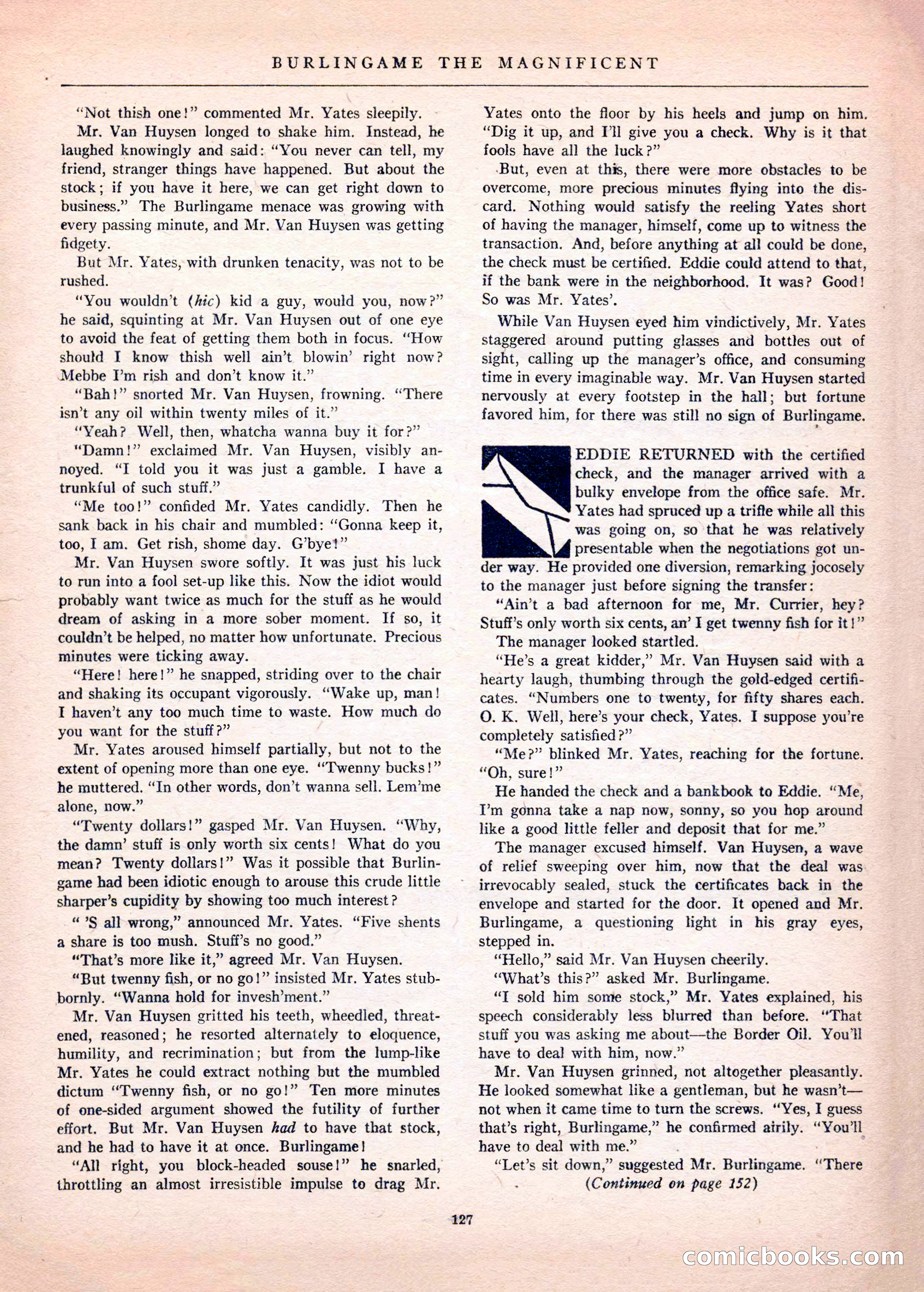 Mystery League, Vol. 1, No. 1 — page 129 of 164