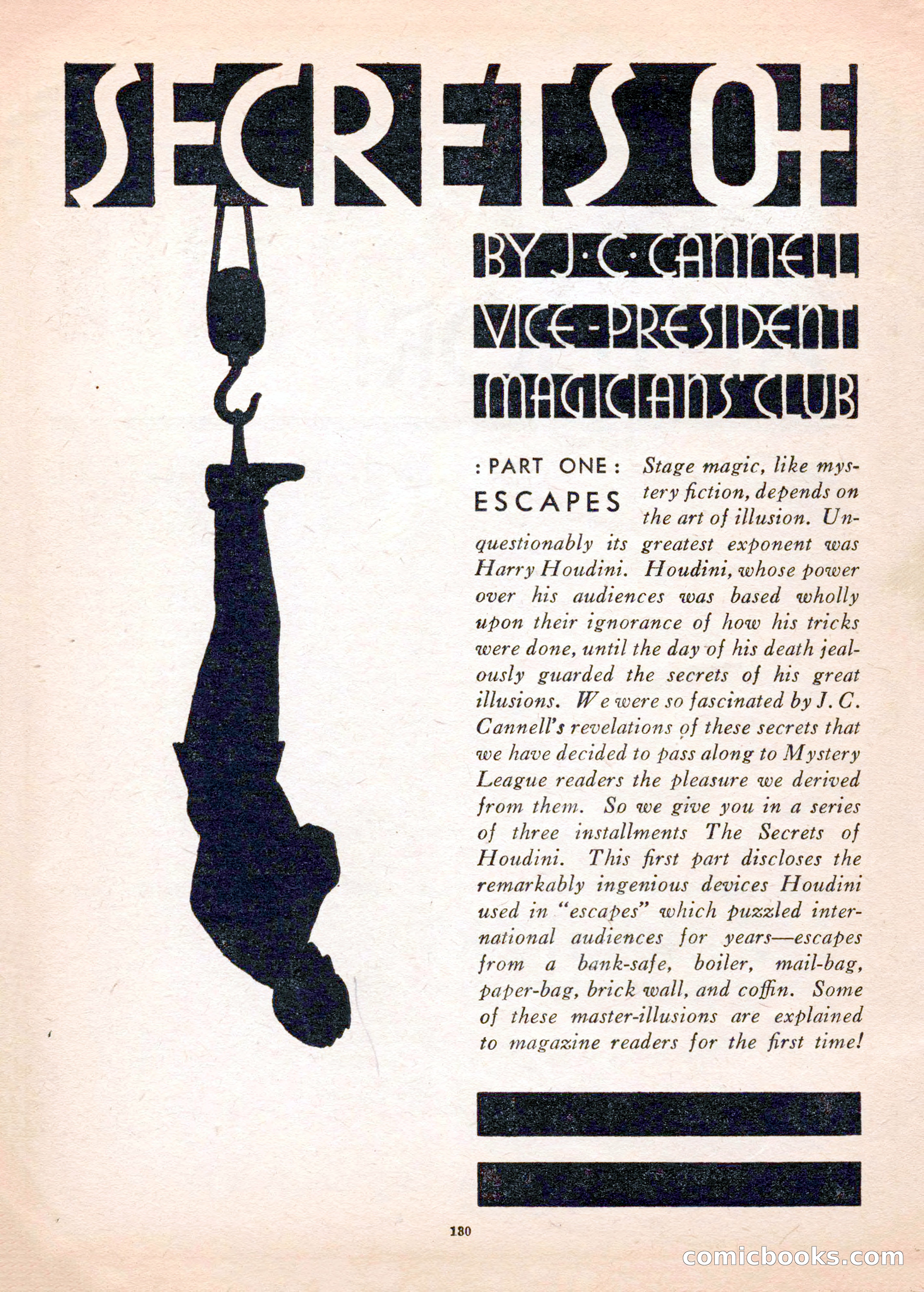Mystery League, Vol. 1, No. 1 — page 132 of 164