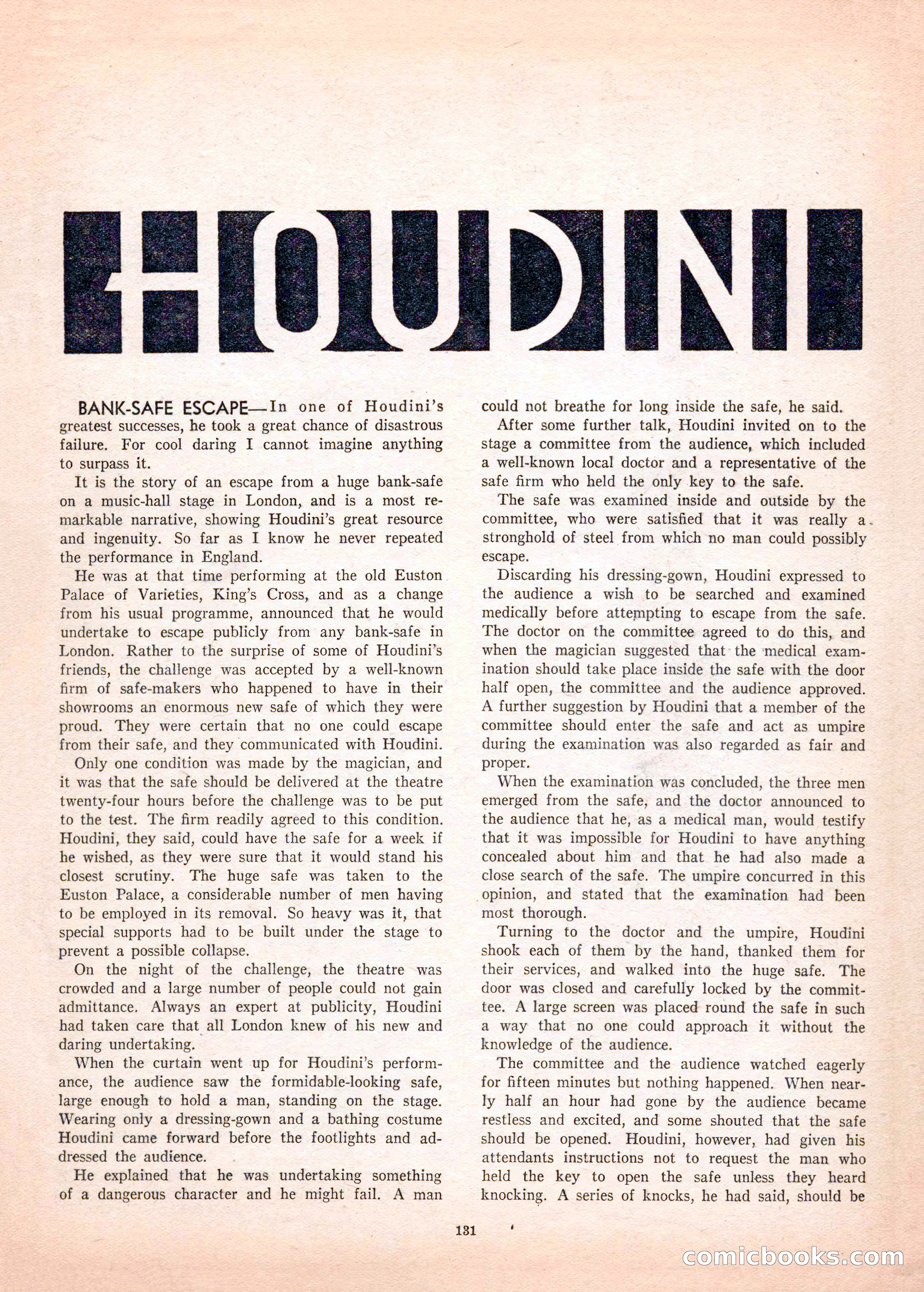 Mystery League, Vol. 1, No. 1 — page 133 of 164