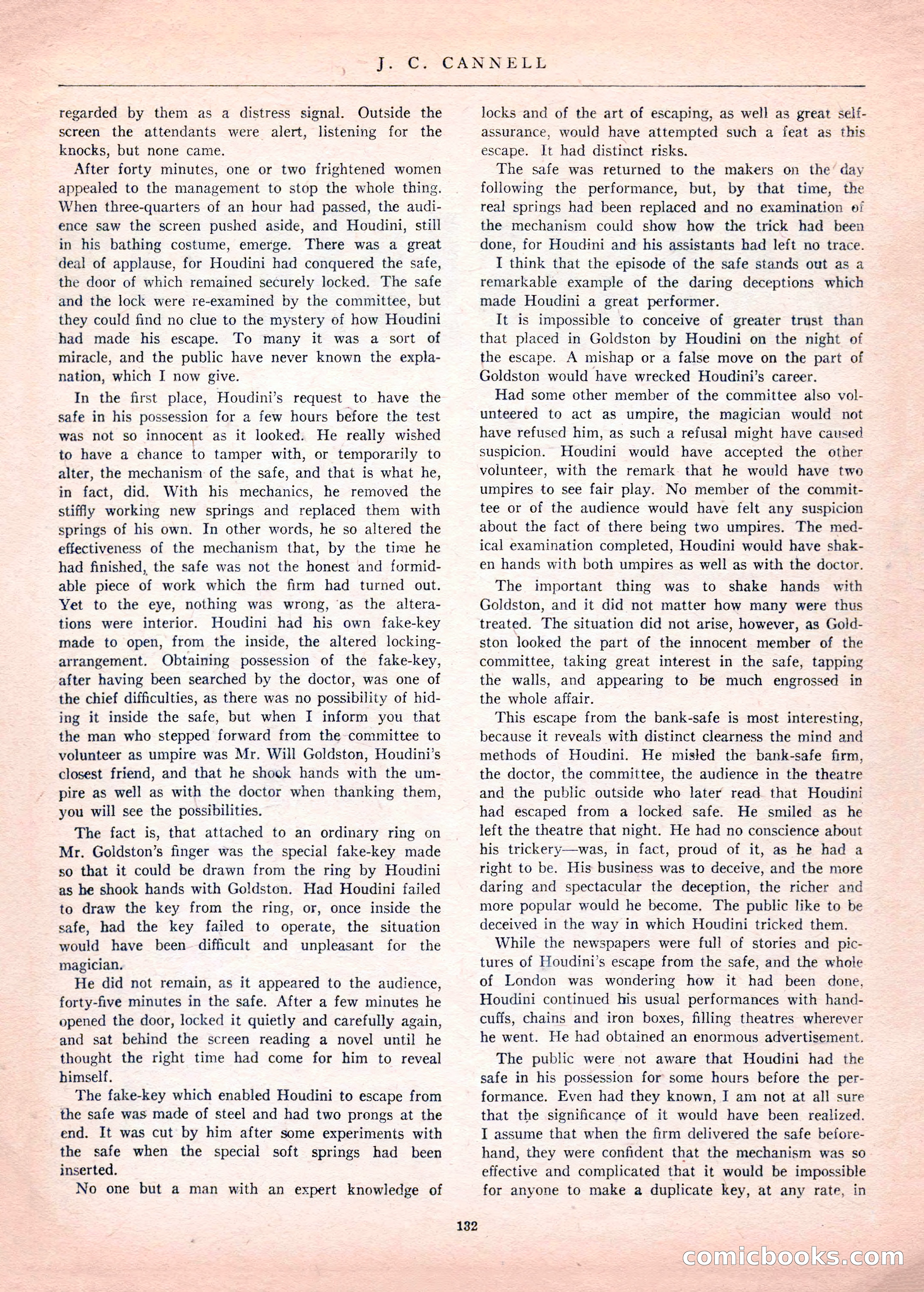 Mystery League, Vol. 1, No. 1 — page 134 of 164