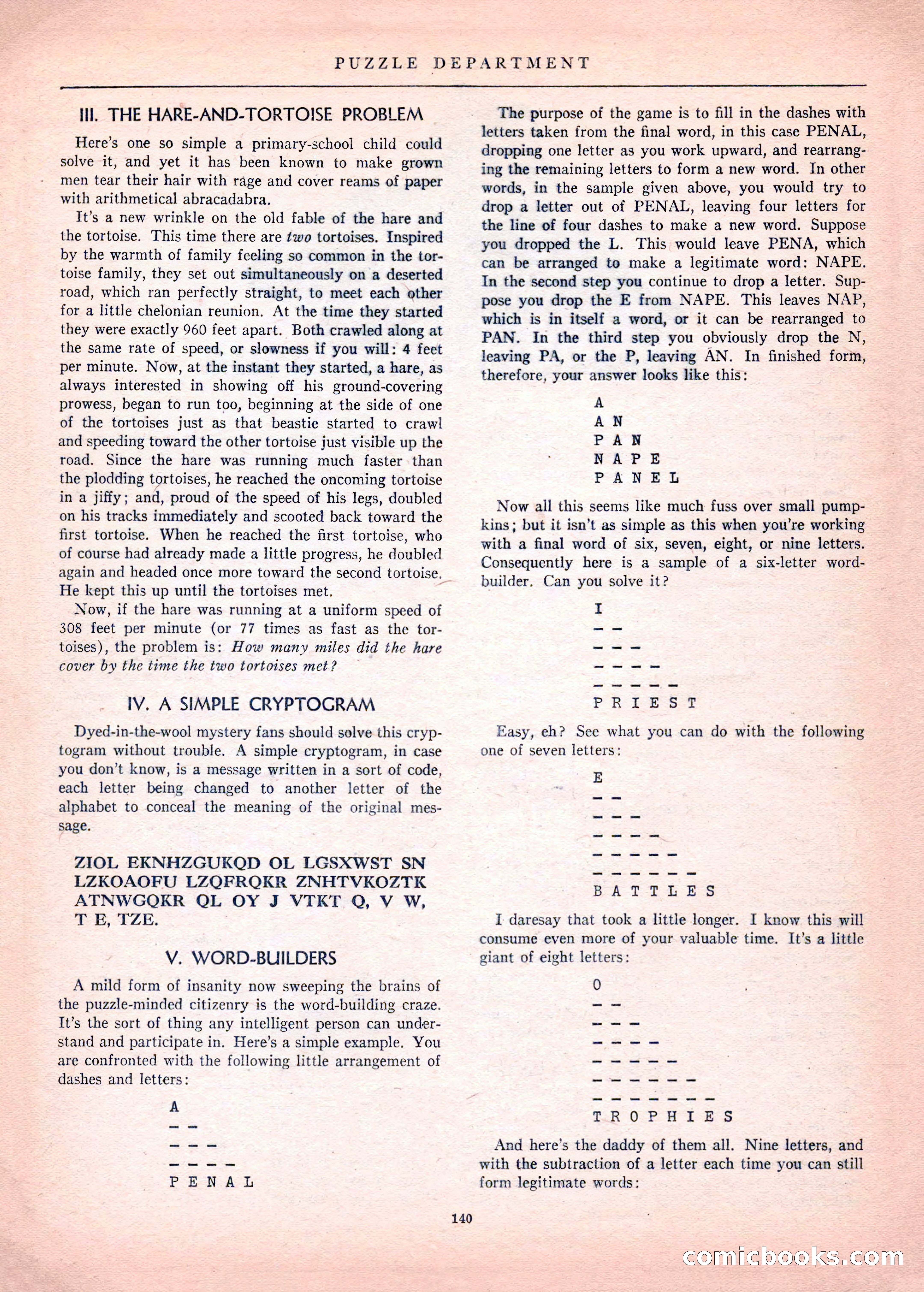 Mystery League, Vol. 1, No. 1 — page 142 of 164