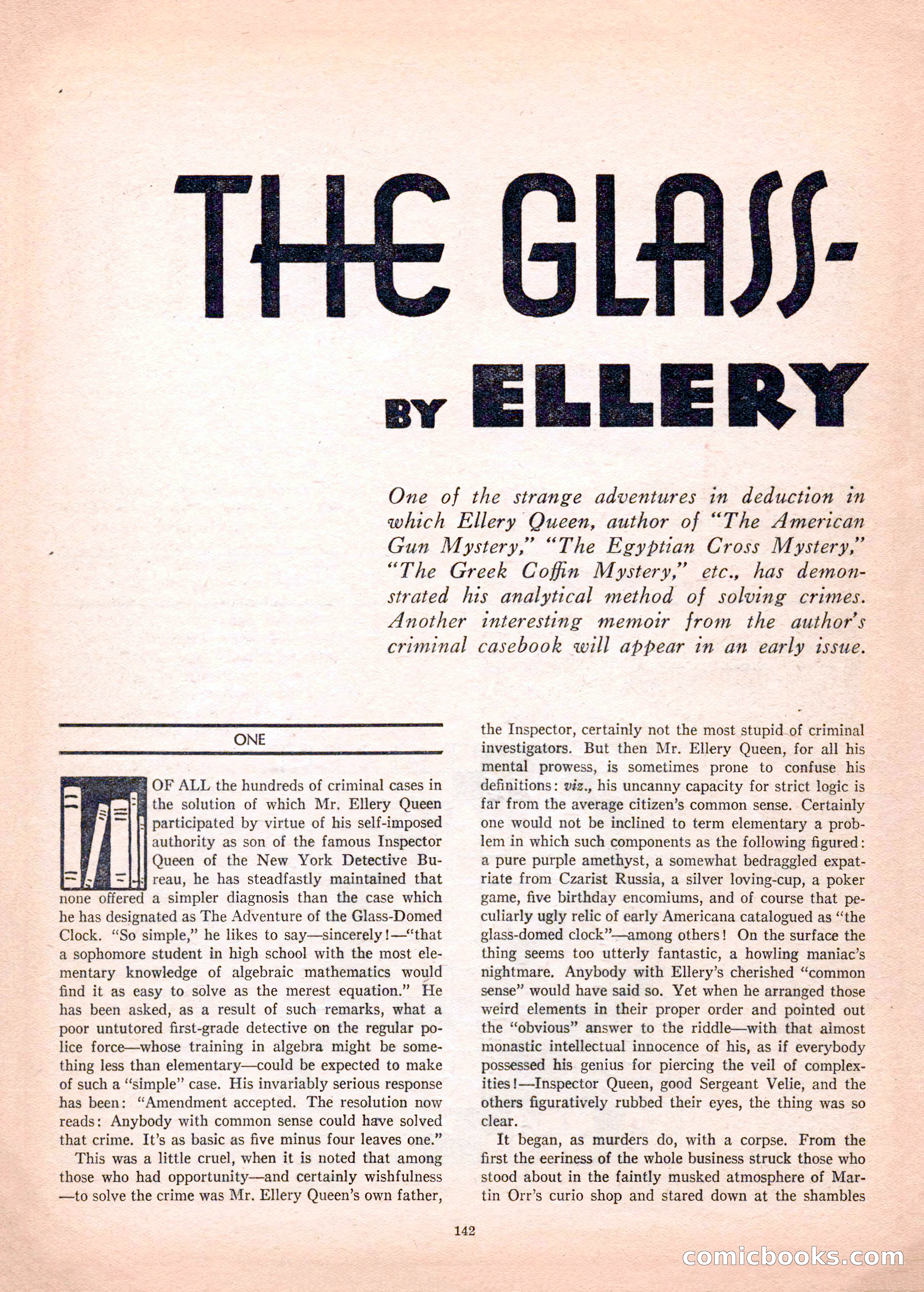 Mystery League, Vol. 1, No. 1 — page 144 of 164