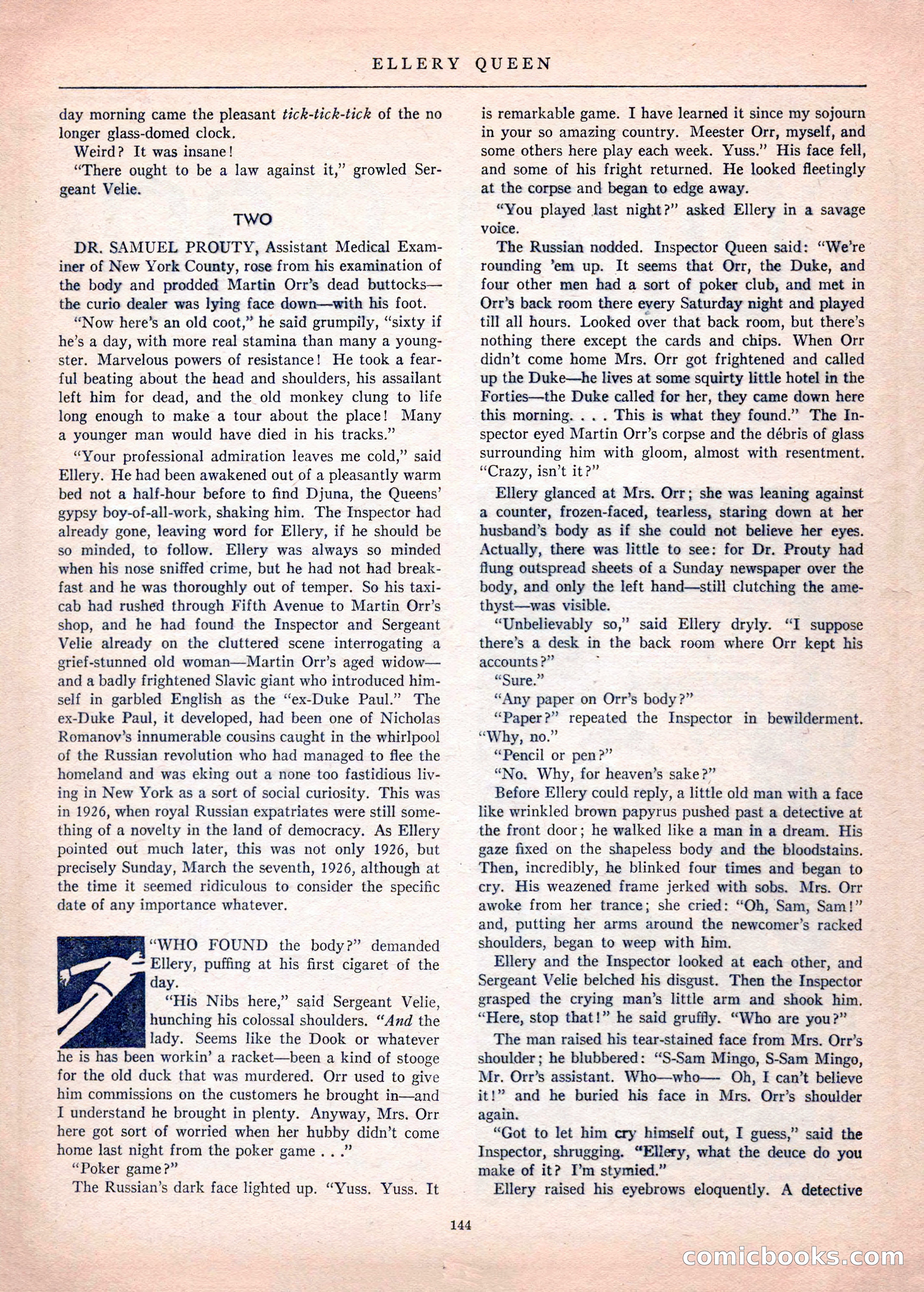 Mystery League, Vol. 1, No. 1 — page 146 of 164