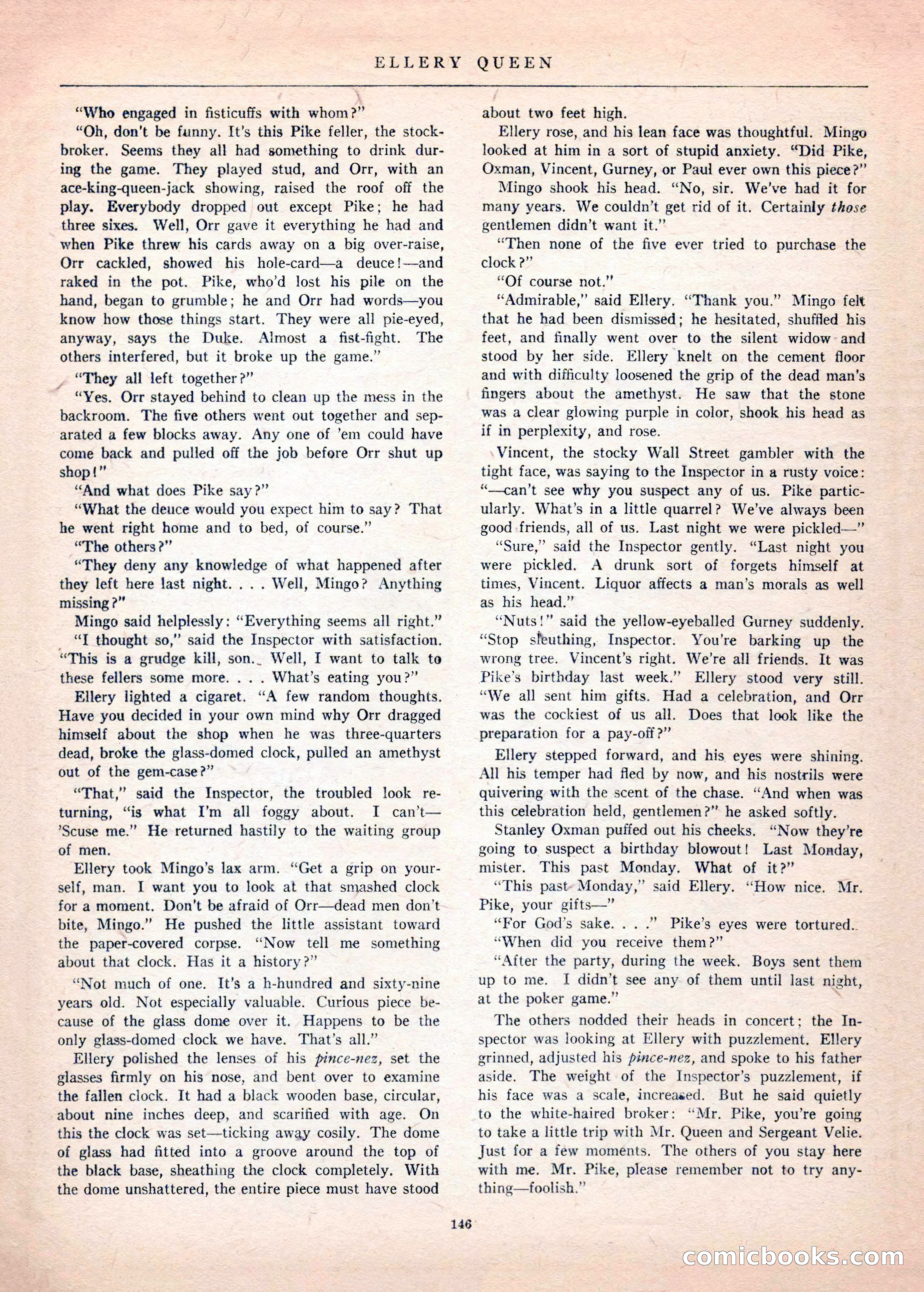 Mystery League, Vol. 1, No. 1 — page 148 of 164