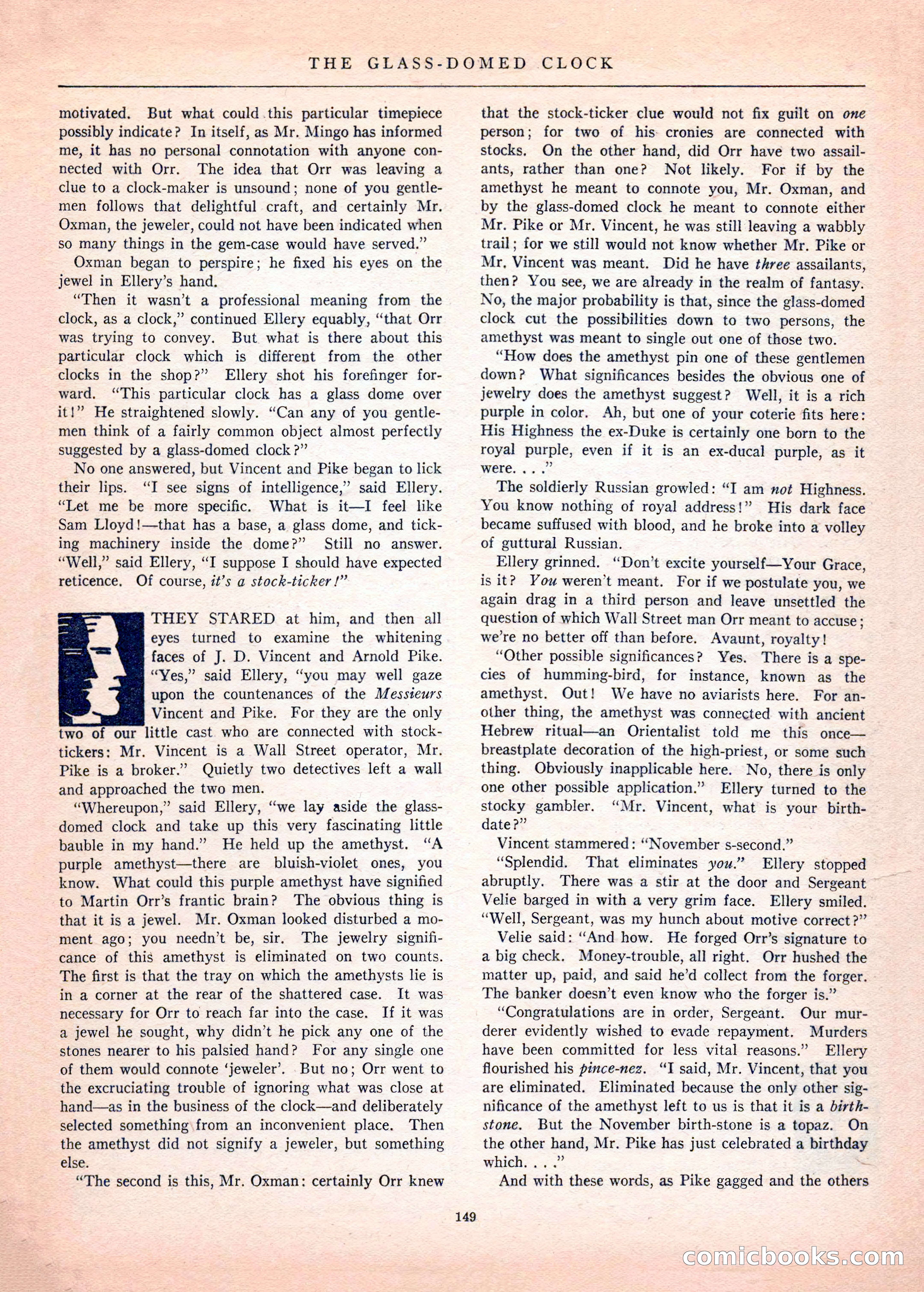 Mystery League, Vol. 1, No. 1 — page 151 of 164