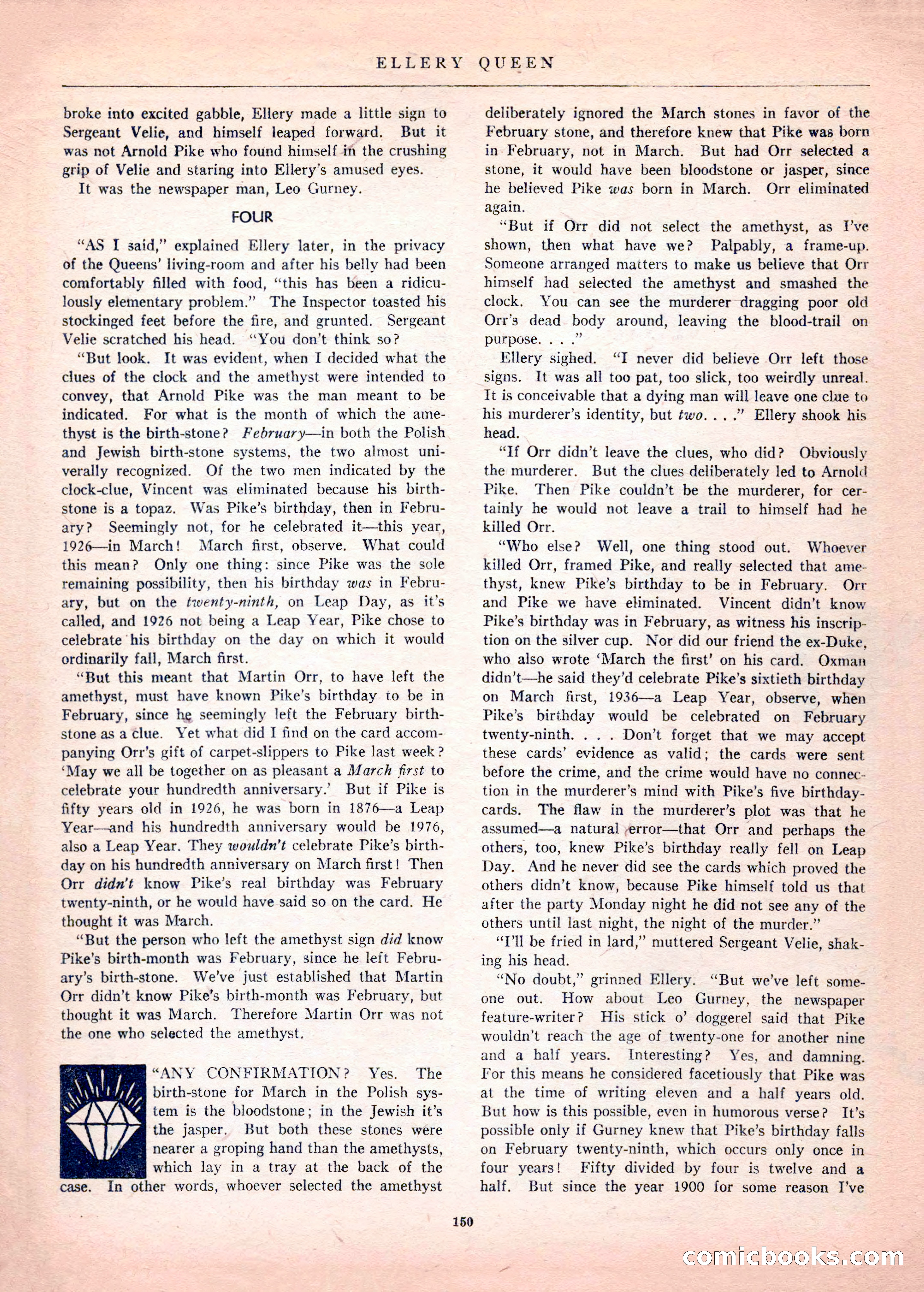 Mystery League, Vol. 1, No. 1 — page 152 of 164