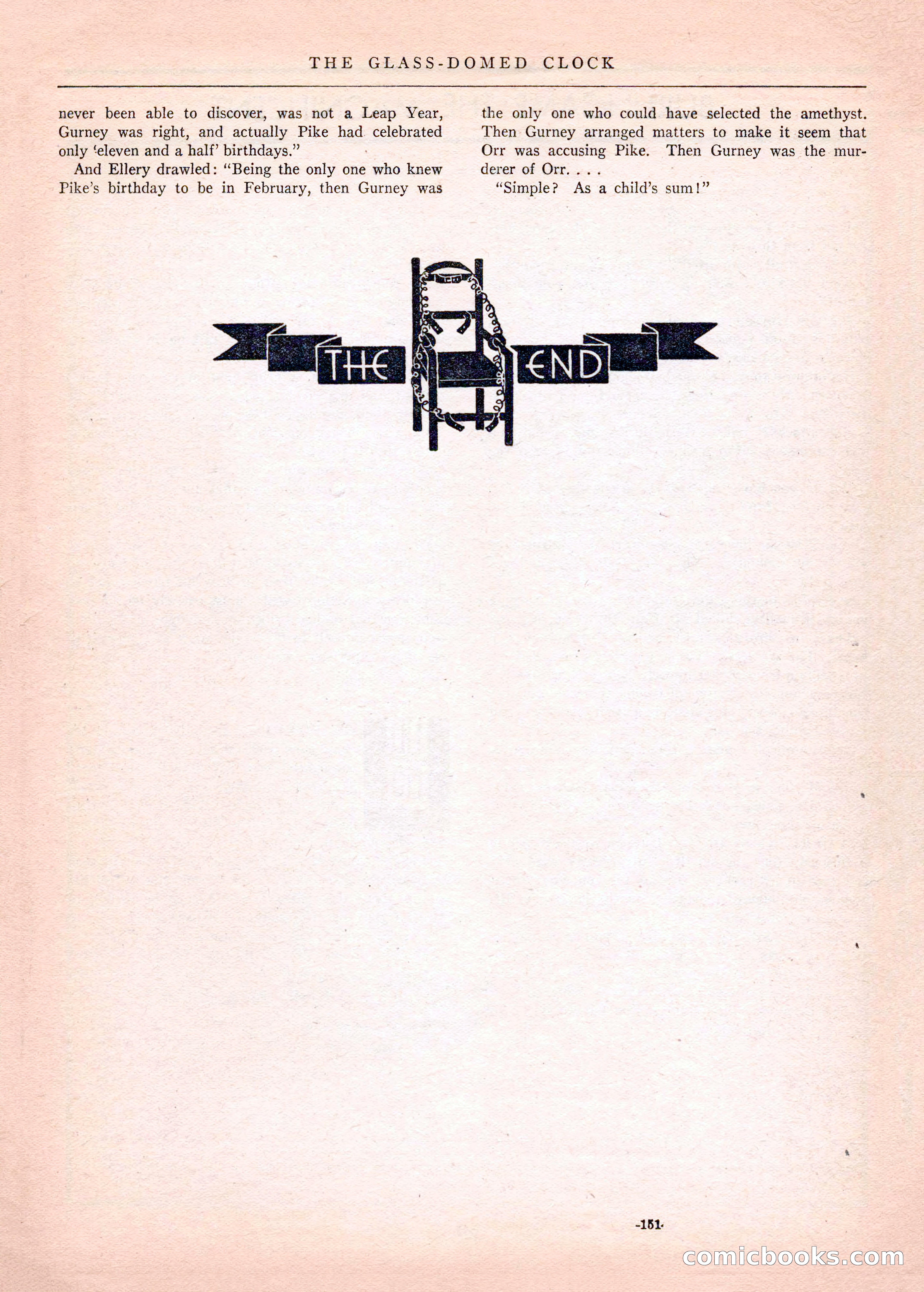 Mystery League, Vol. 1, No. 1 — page 153 of 164