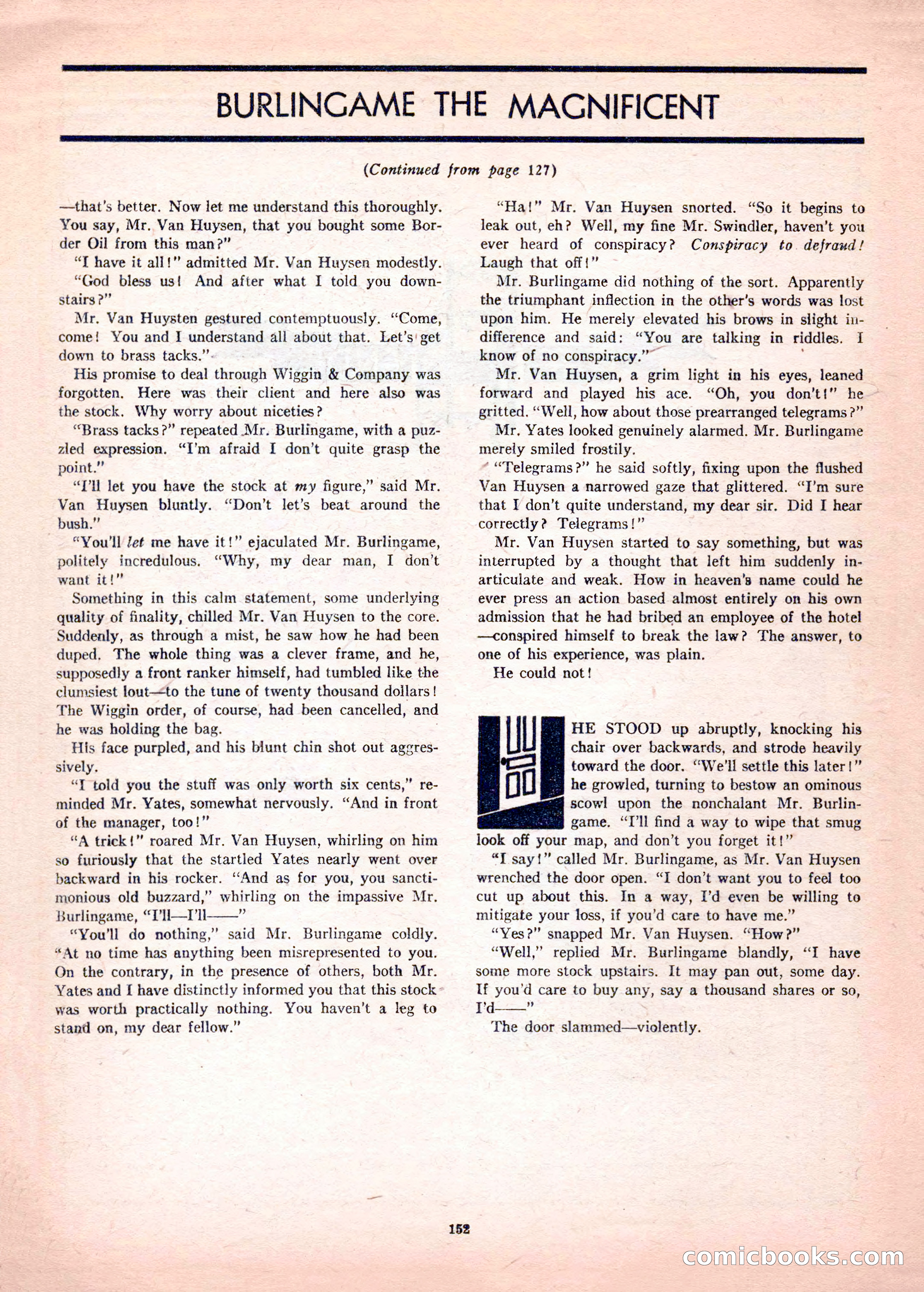 Mystery League, Vol. 1, No. 1 — page 154 of 164