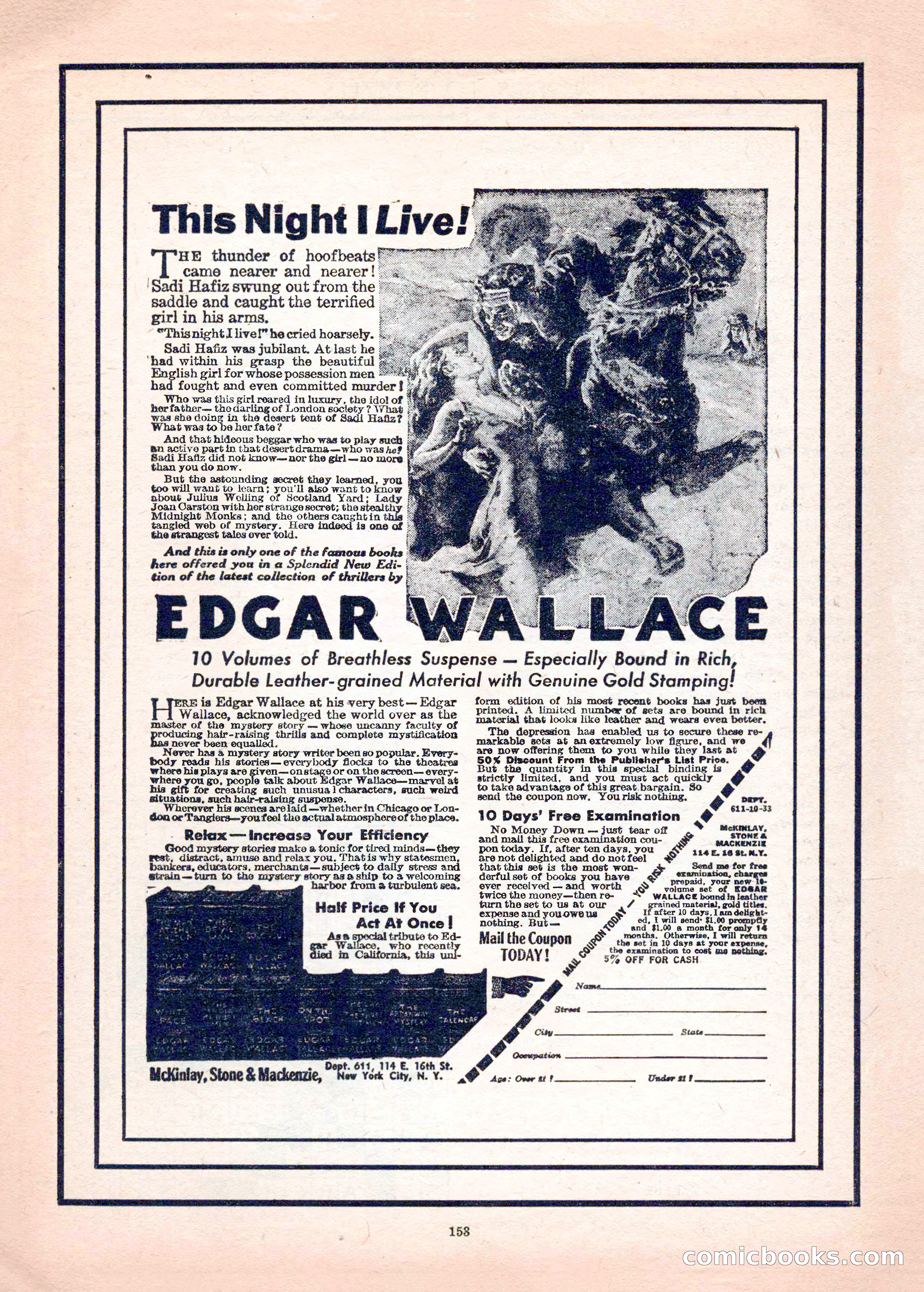 Mystery League, Vol. 1, No. 1 — page 155 of 164
