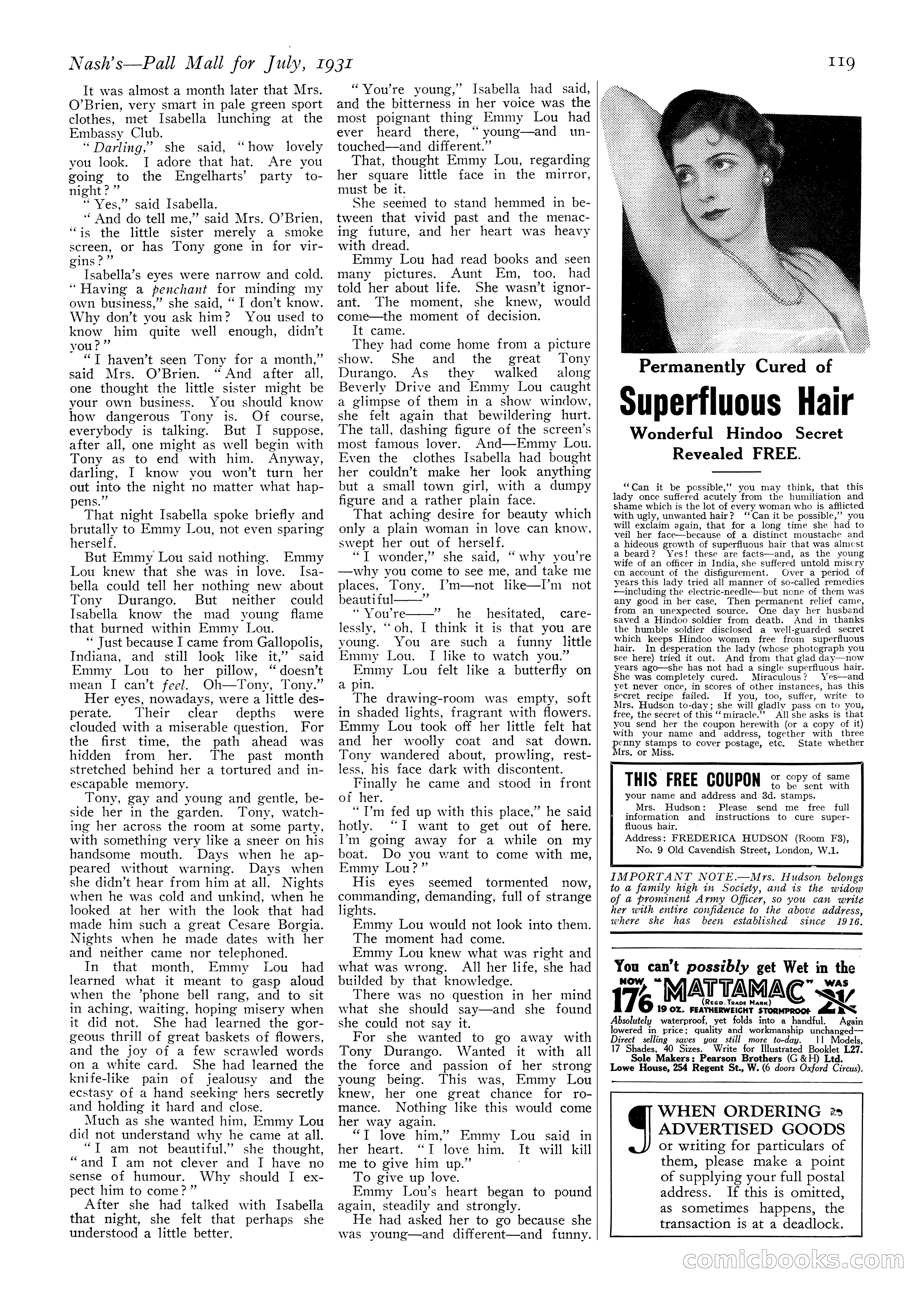 Nash's Pall Mall Magazine, July 1931 — page 121 of 128