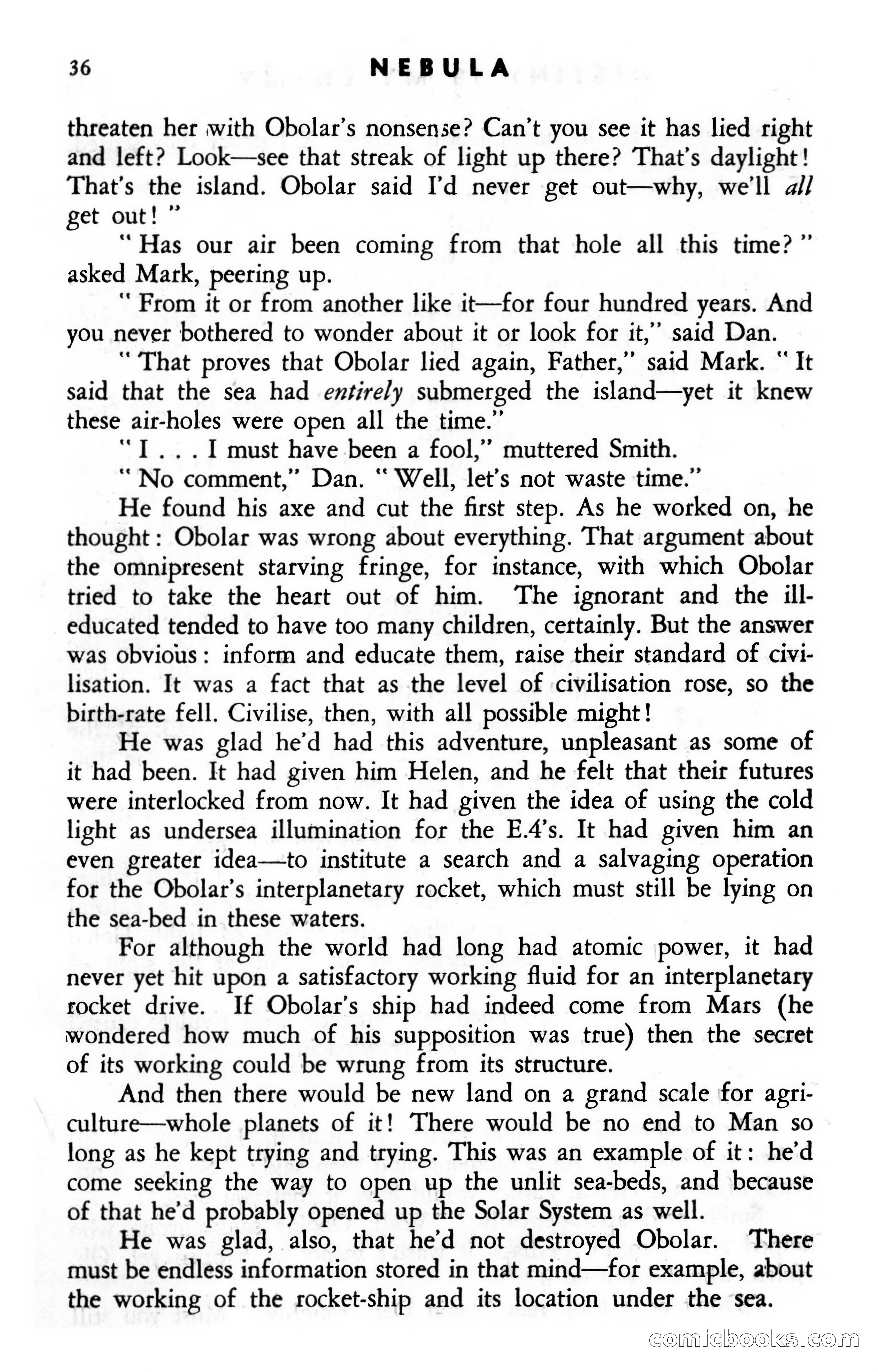 Nebula Science Fiction No. 5 — page 38 of 132