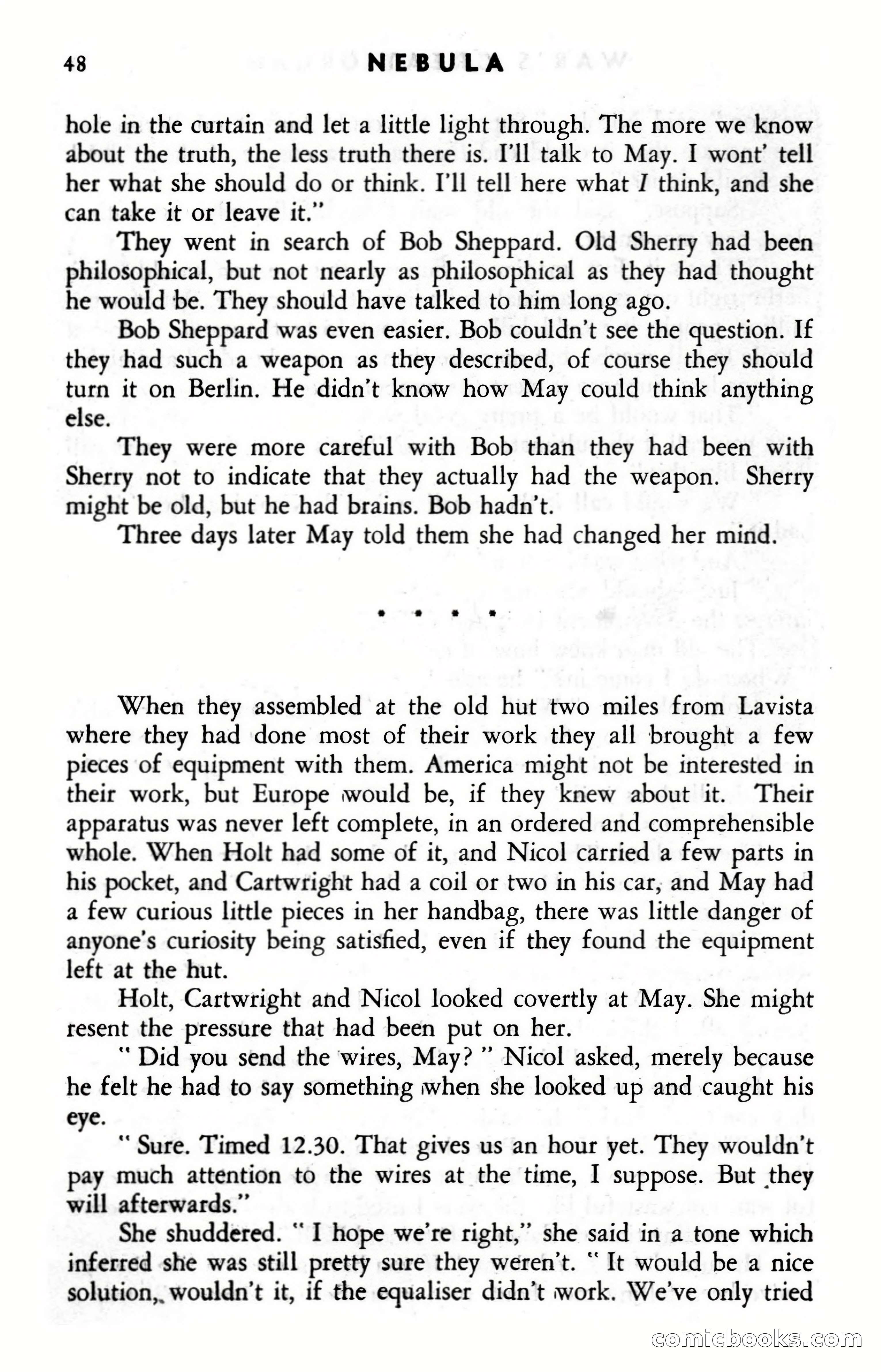 Nebula Science Fiction No. 5 — page 50 of 132