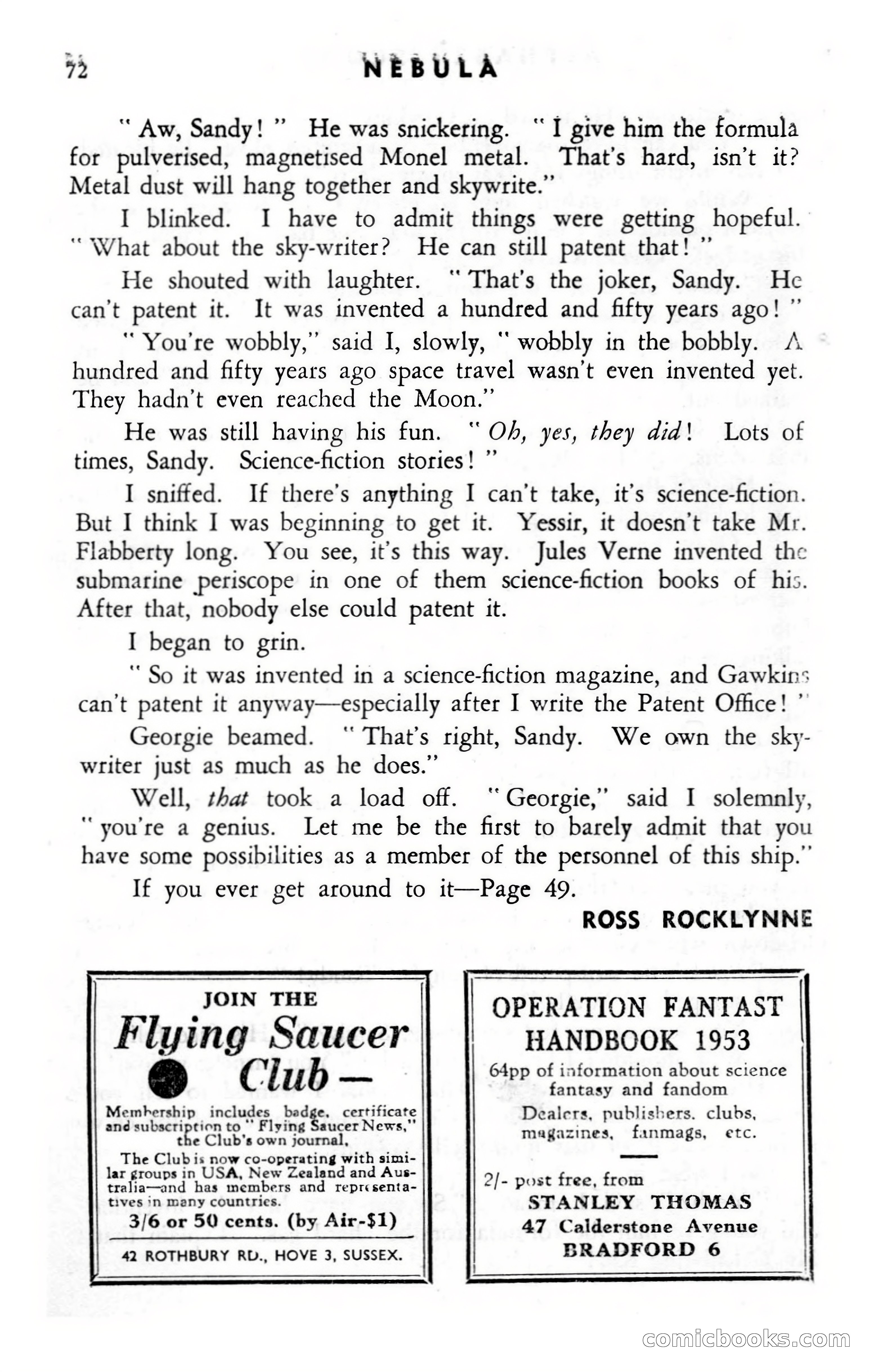 Nebula Science Fiction No. 5 — page 74 of 132