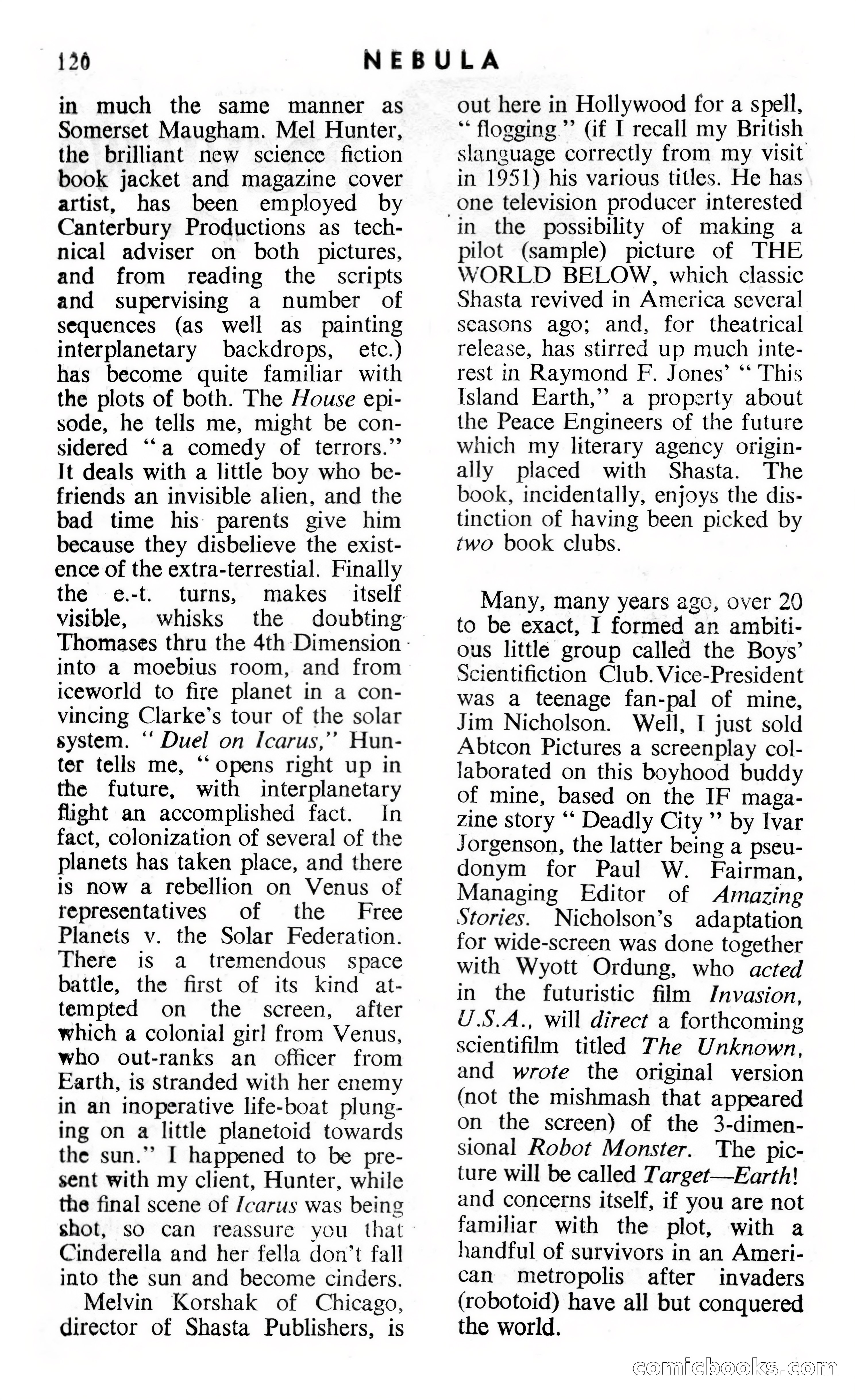 Nebula Science Fiction No. 5 — page 122 of 132
