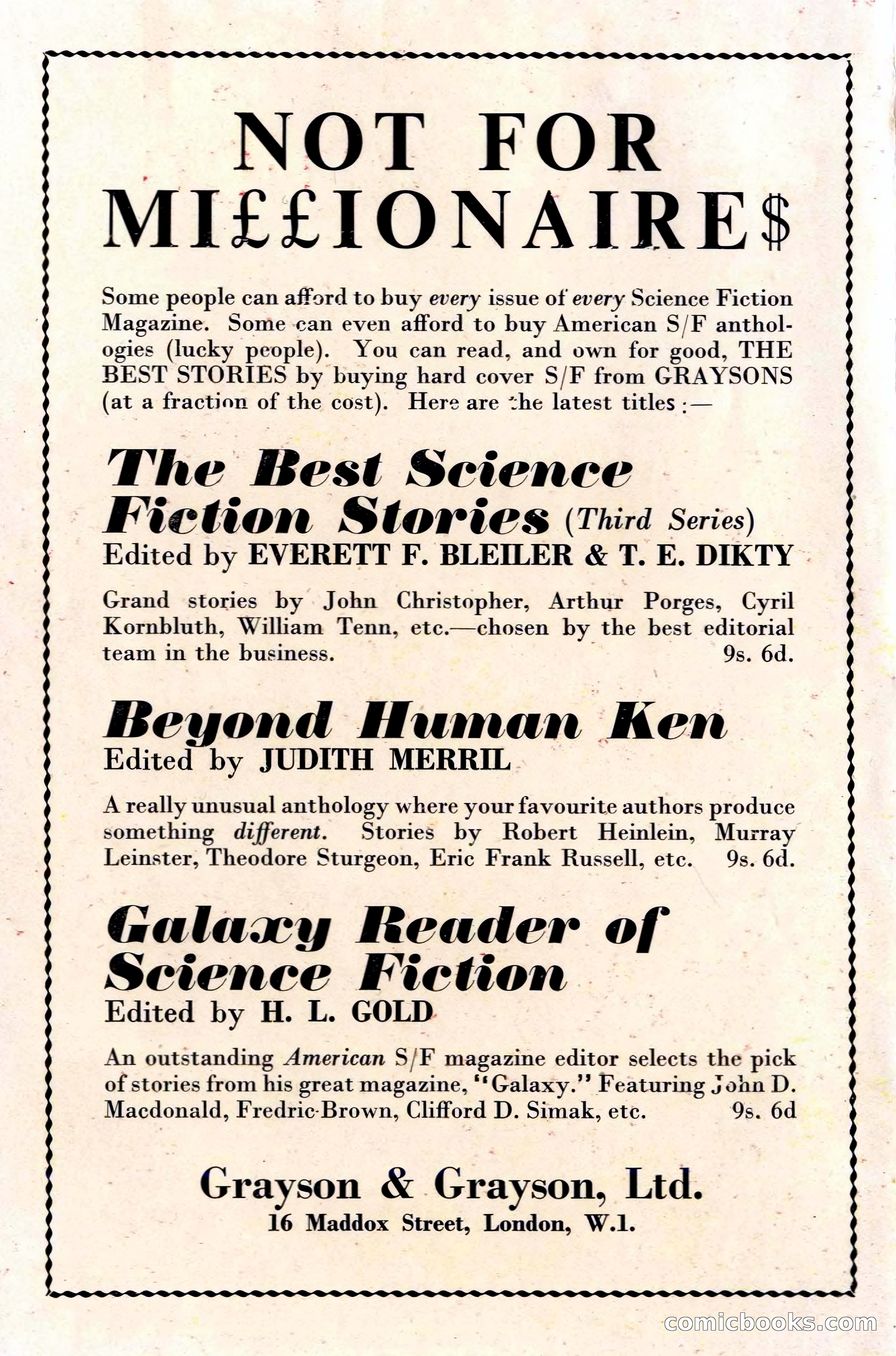 Nebula Science Fiction, No. 6 — page 1 of 132