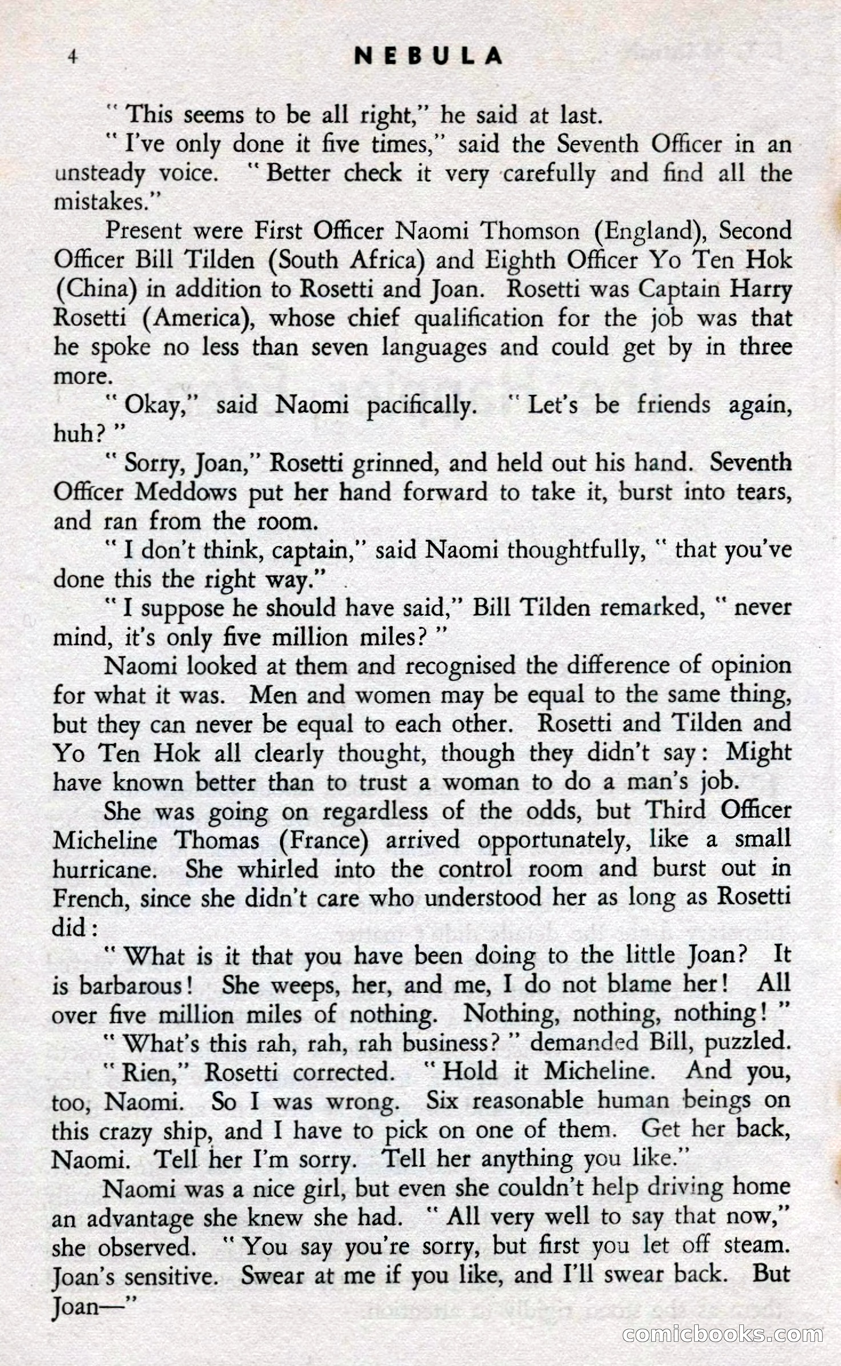 Nebula Science Fiction, No. 6 — page 6 of 132