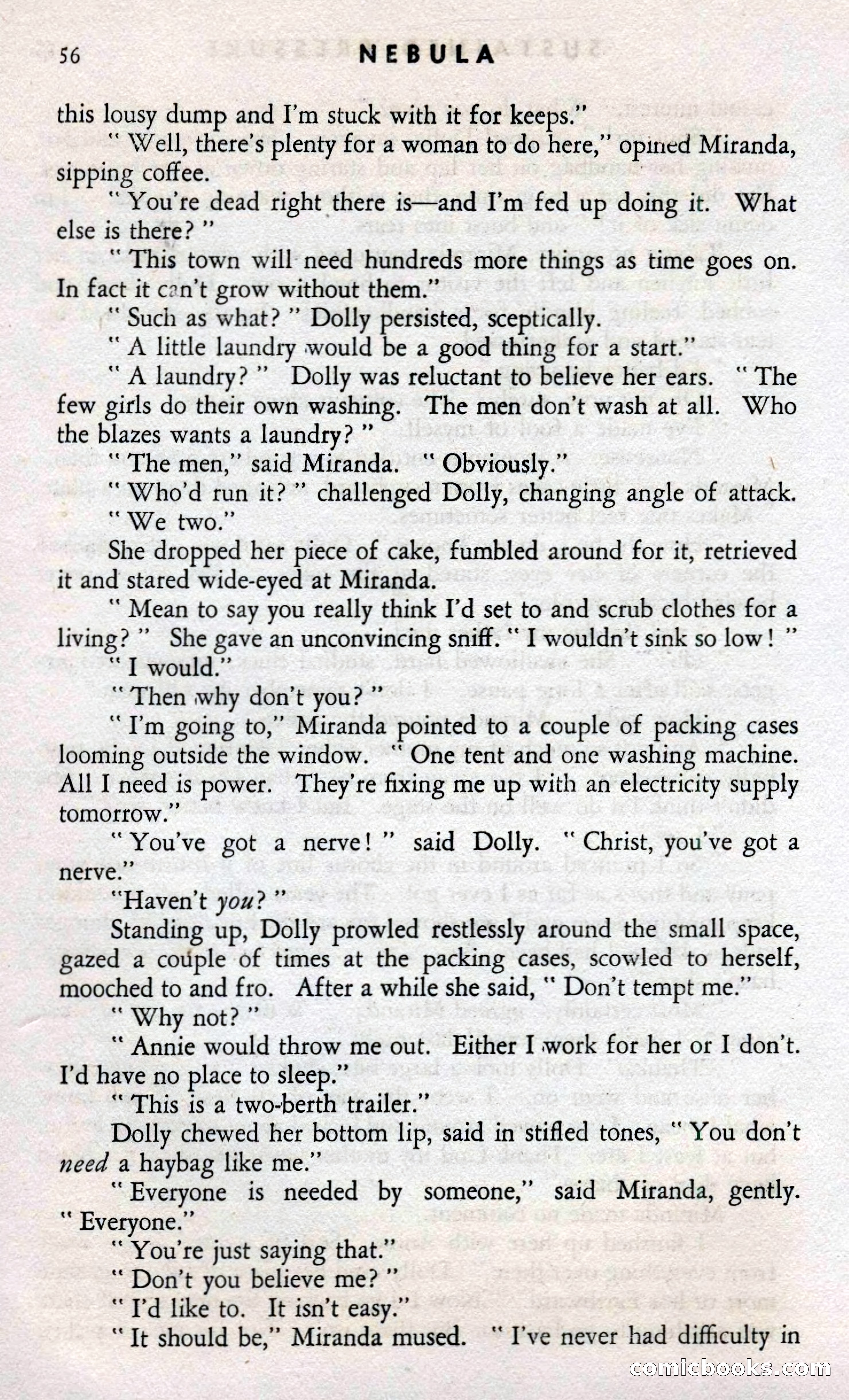 Nebula Science Fiction, No. 6 — page 58 of 132