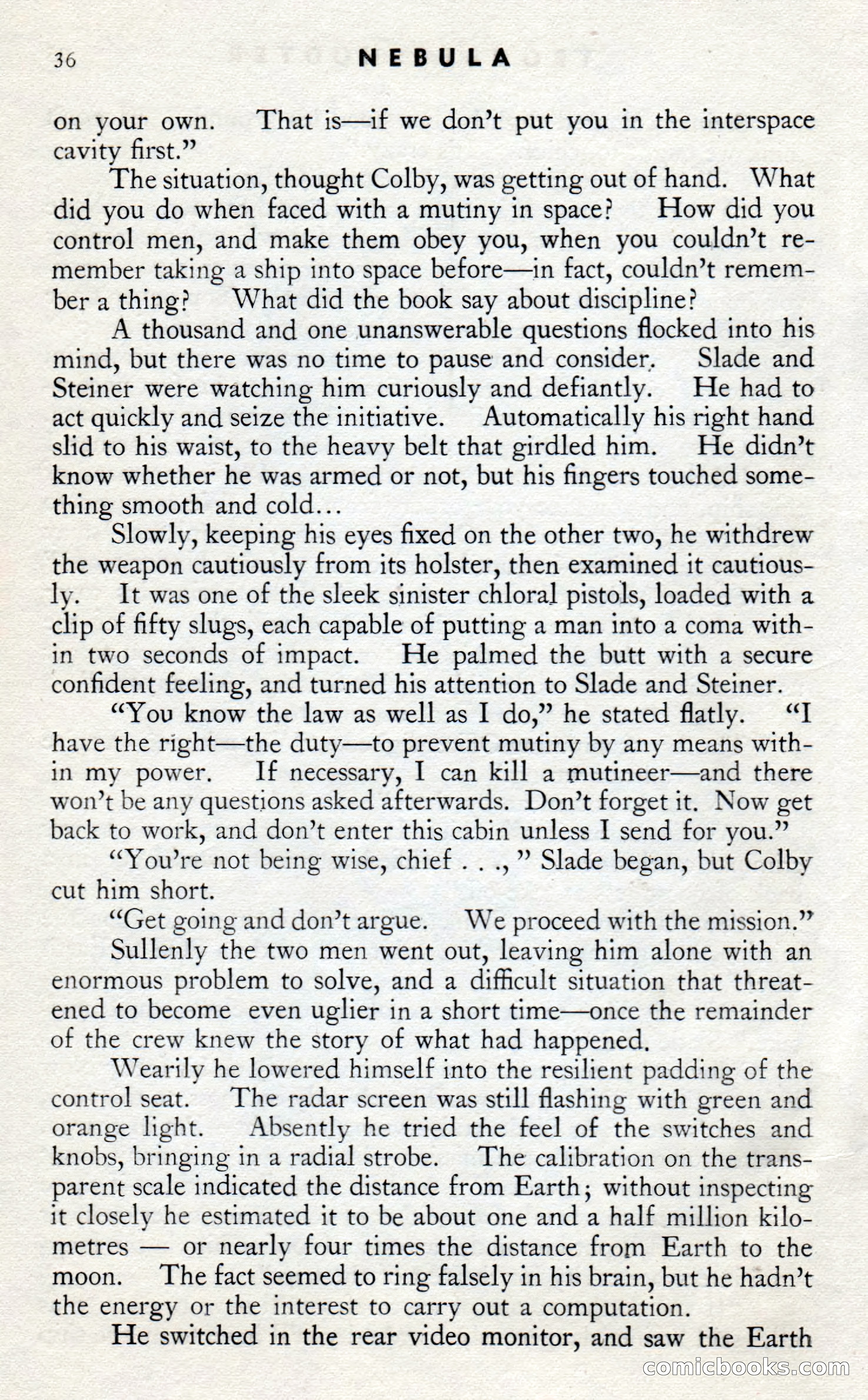 Nebula Science Fiction No. 7 — page 38 of 135