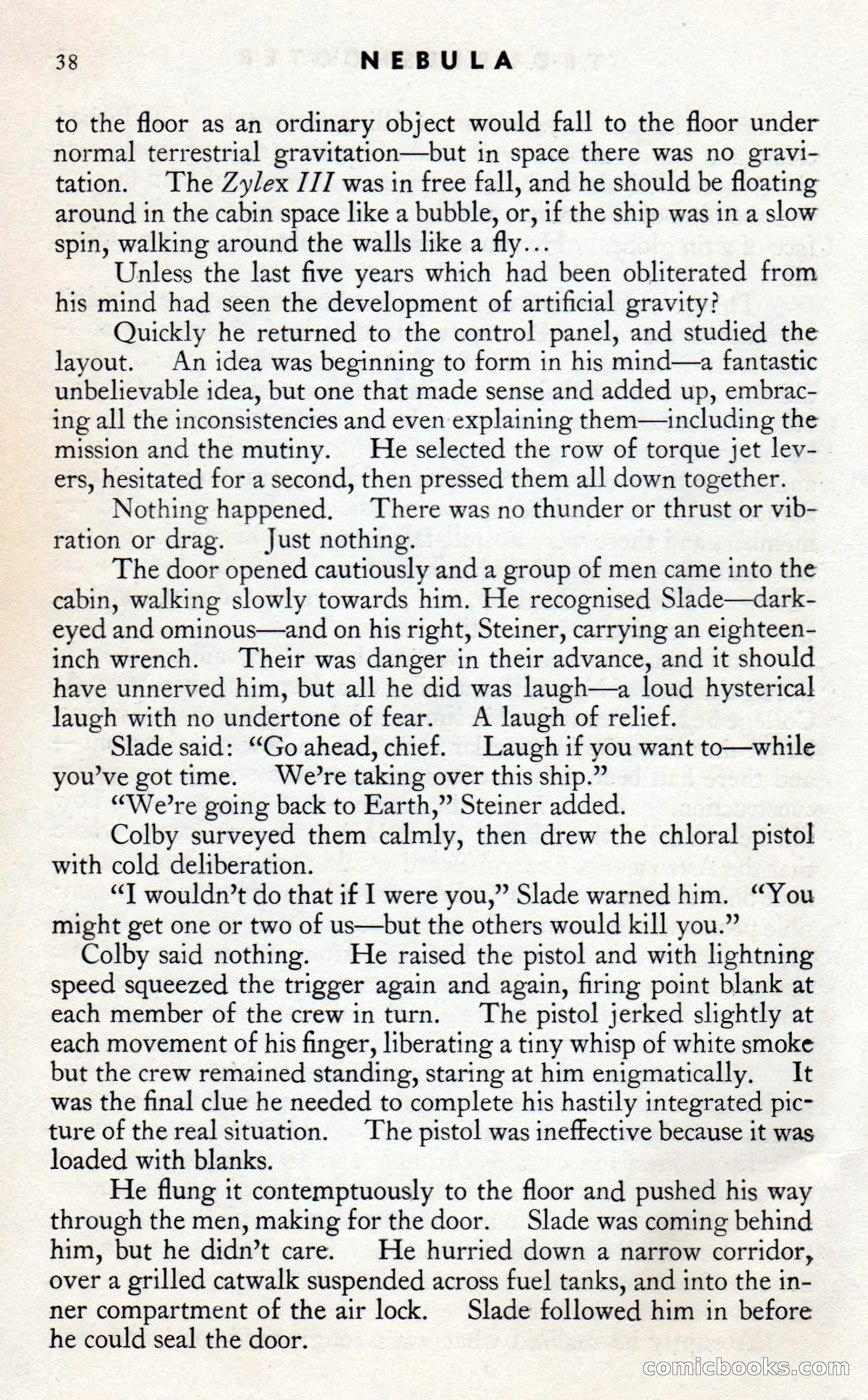 Nebula Science Fiction No. 7 — page 40 of 135