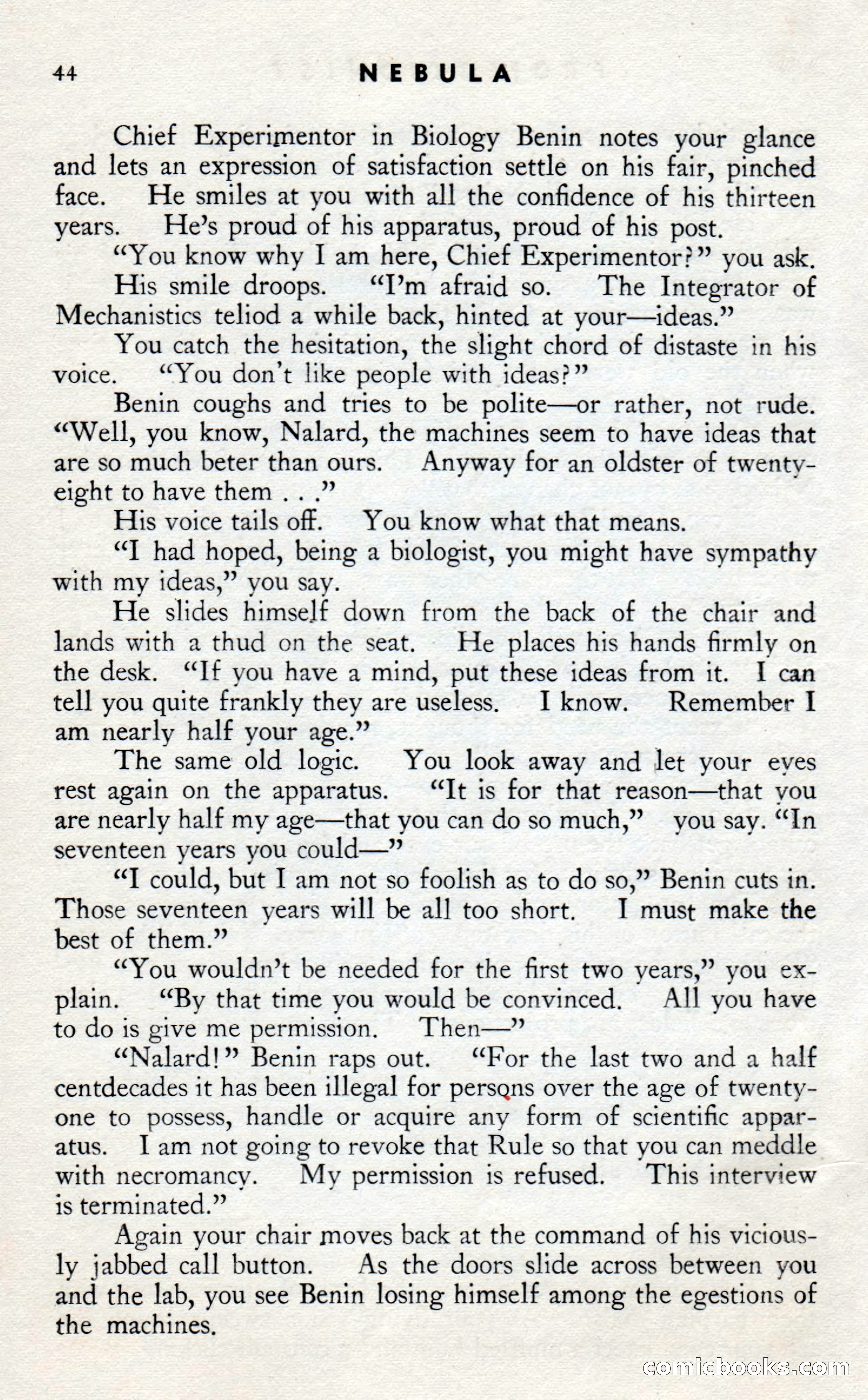 Nebula Science Fiction No. 7 — page 46 of 135