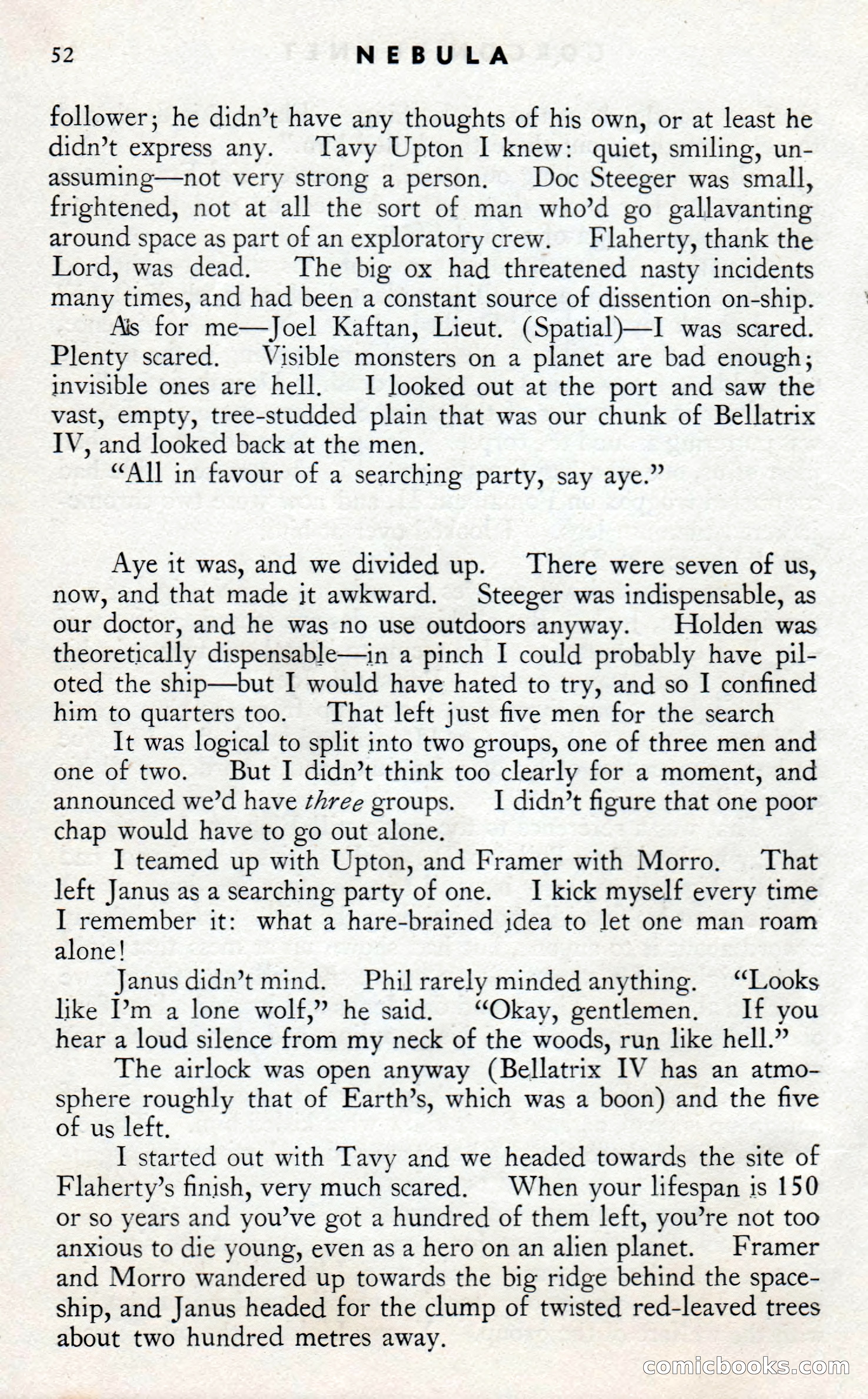 Nebula Science Fiction No. 7 — page 54 of 135