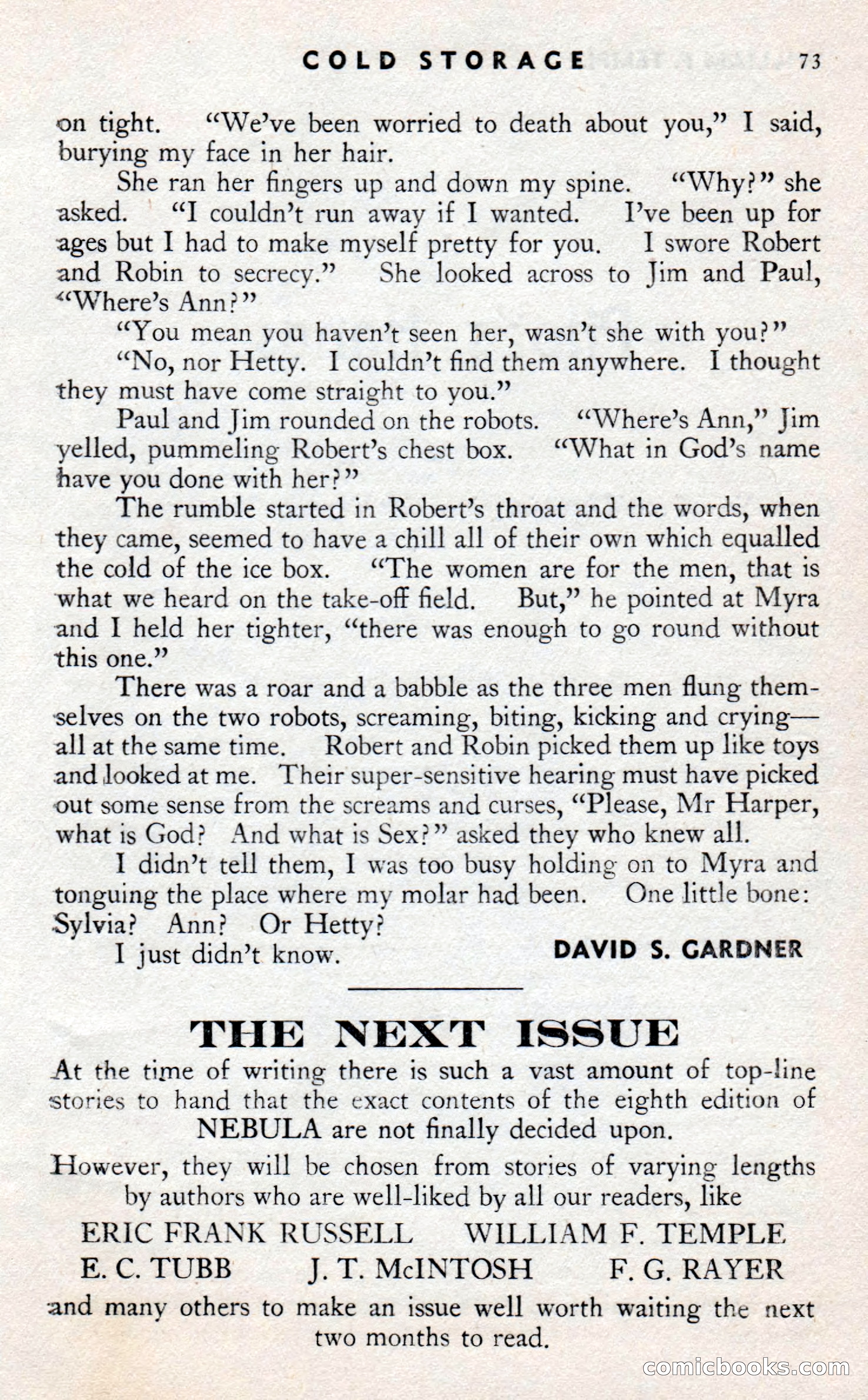 Nebula Science Fiction No. 7 — page 75 of 135