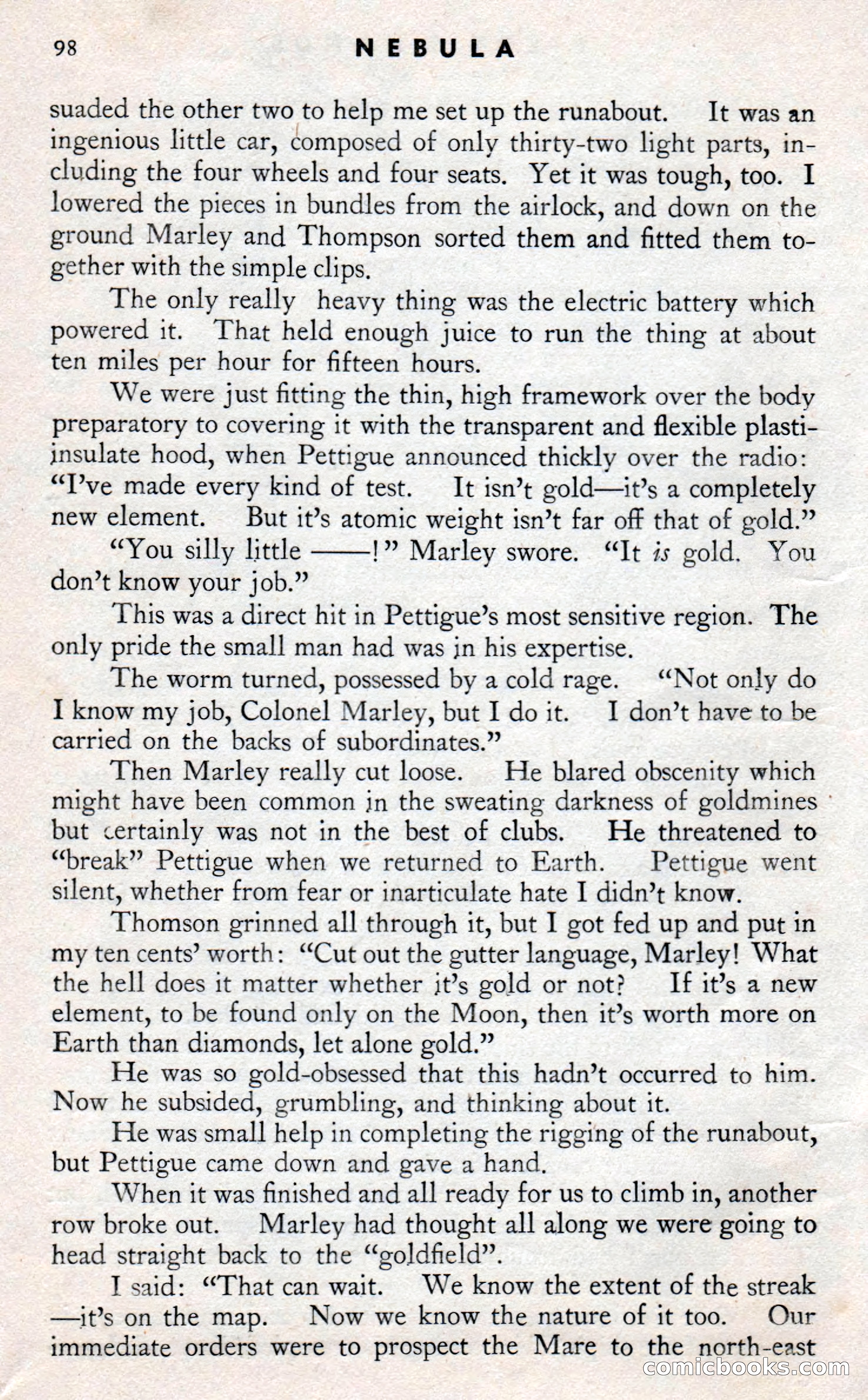 Nebula Science Fiction No. 7 — page 100 of 135
