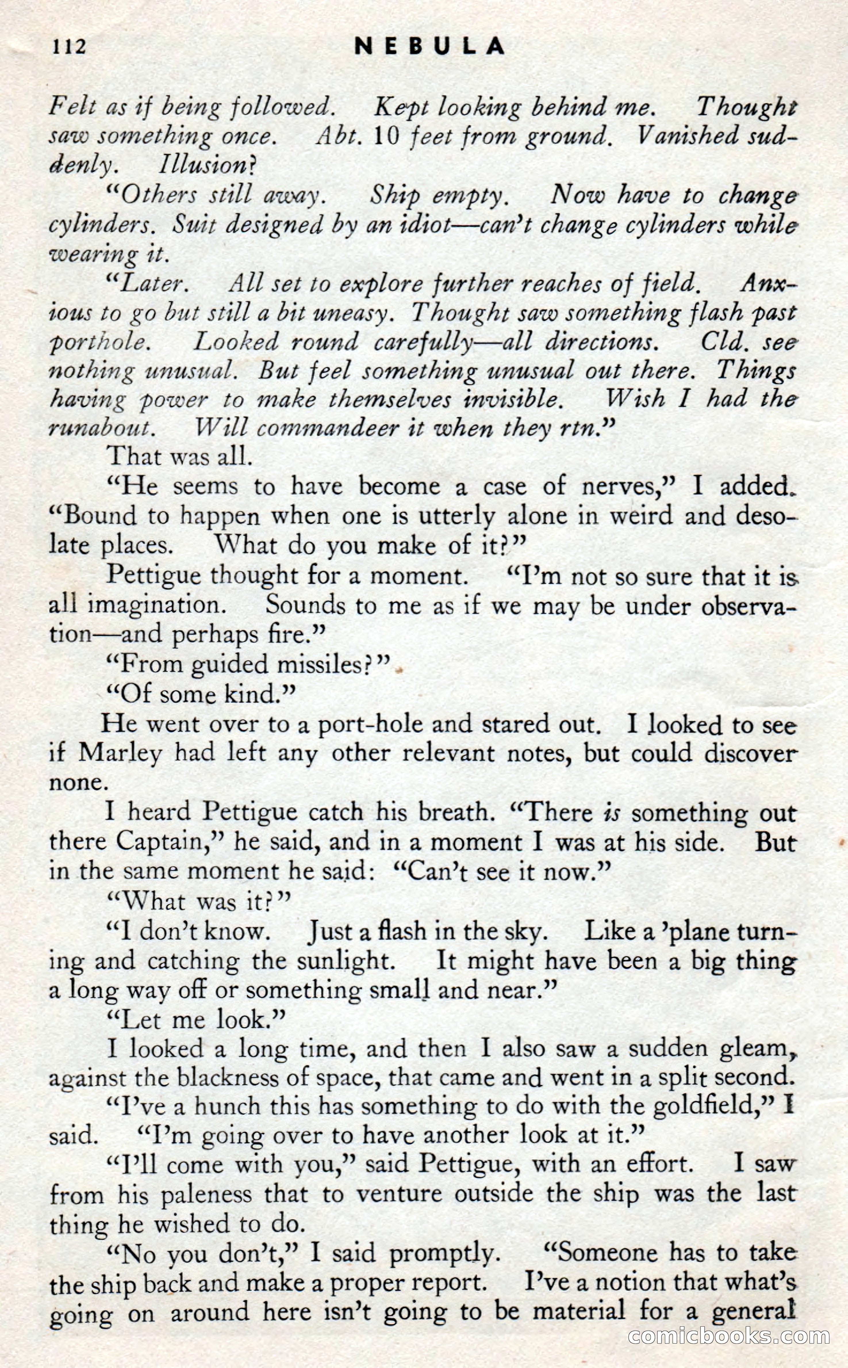 Nebula Science Fiction No. 7 — page 114 of 135