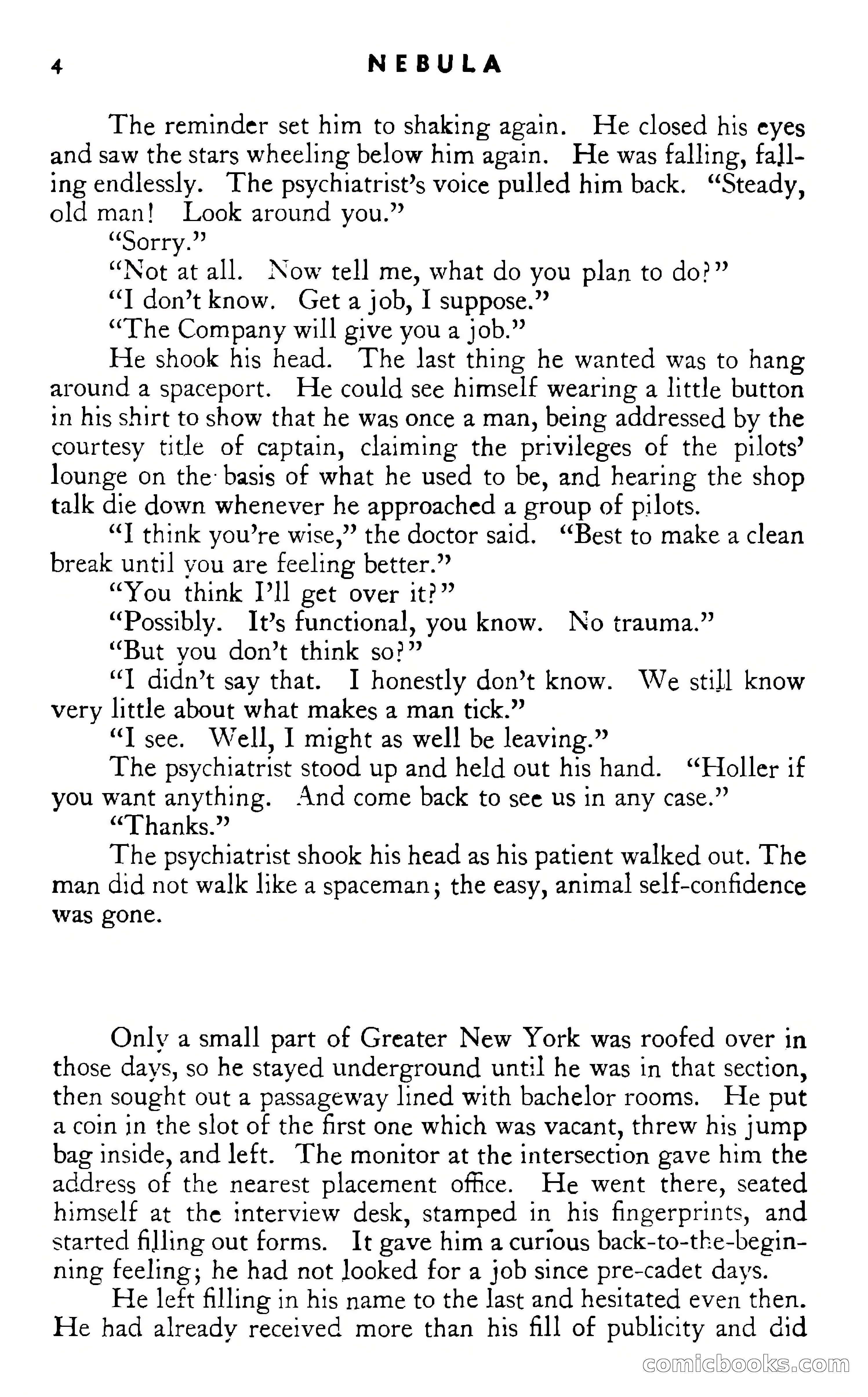 Nebula Science Fiction, Number 9 — page 6 of 134