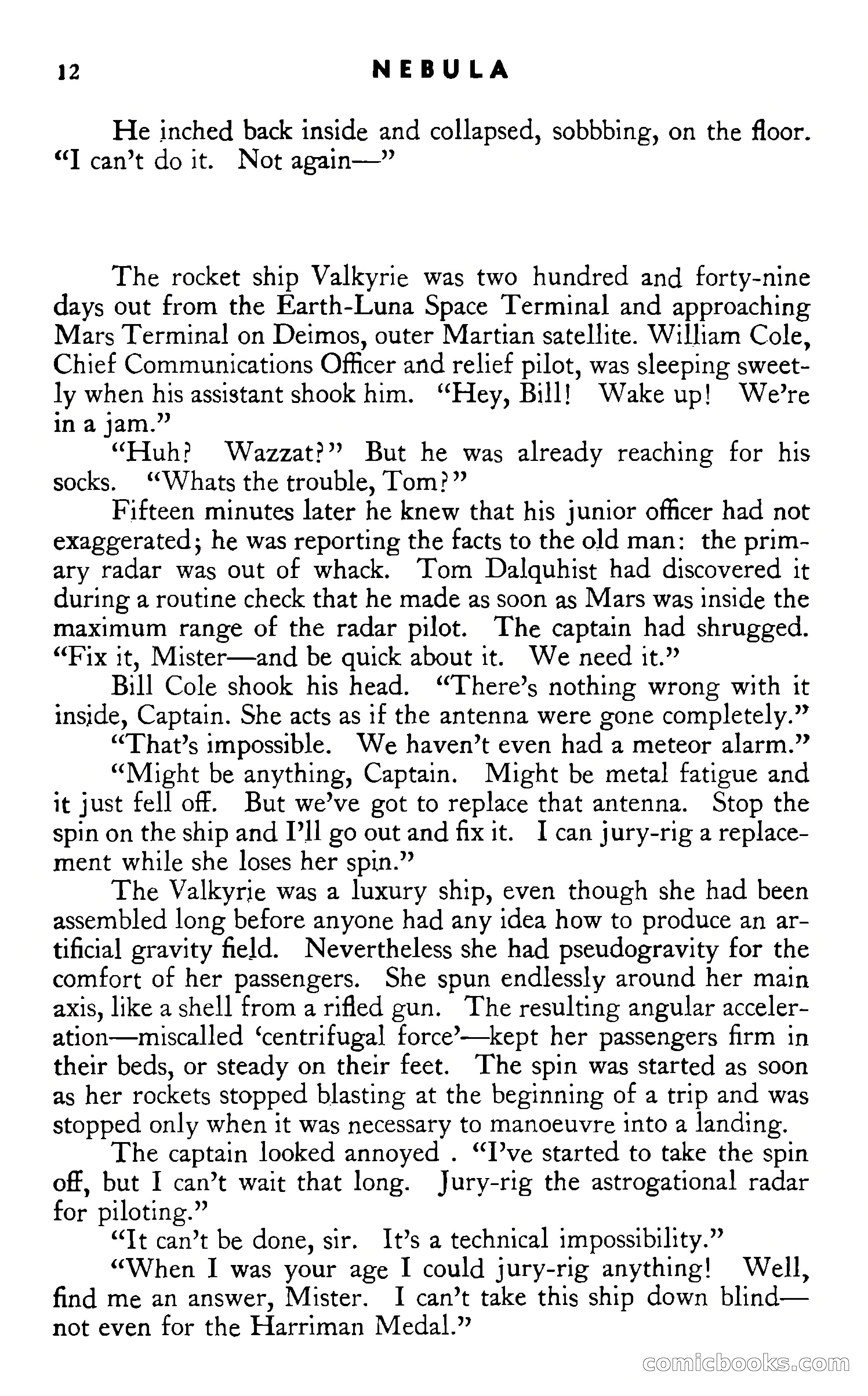 Nebula Science Fiction, Number 9 — page 14 of 134
