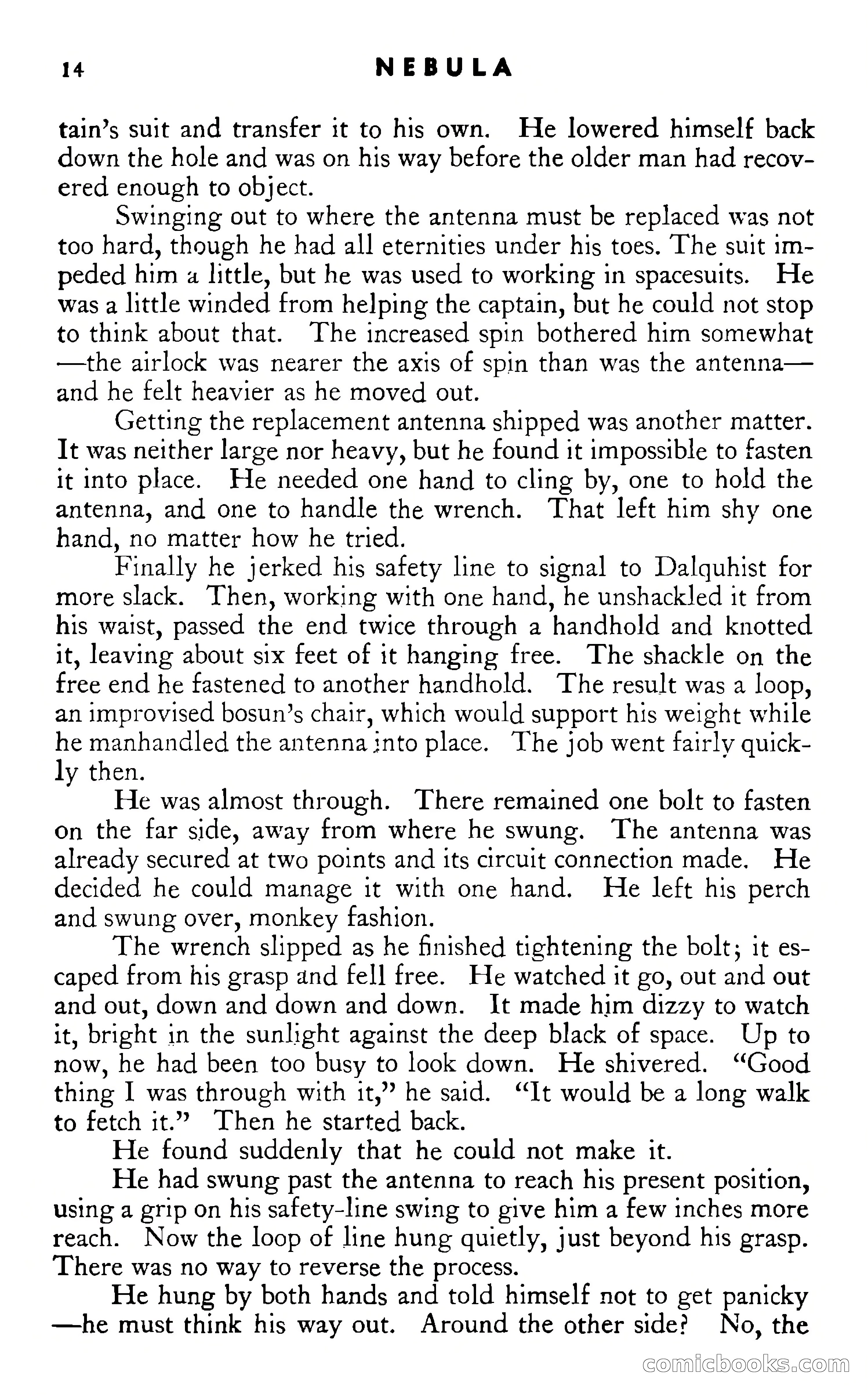 Nebula Science Fiction, Number 9 — page 16 of 134