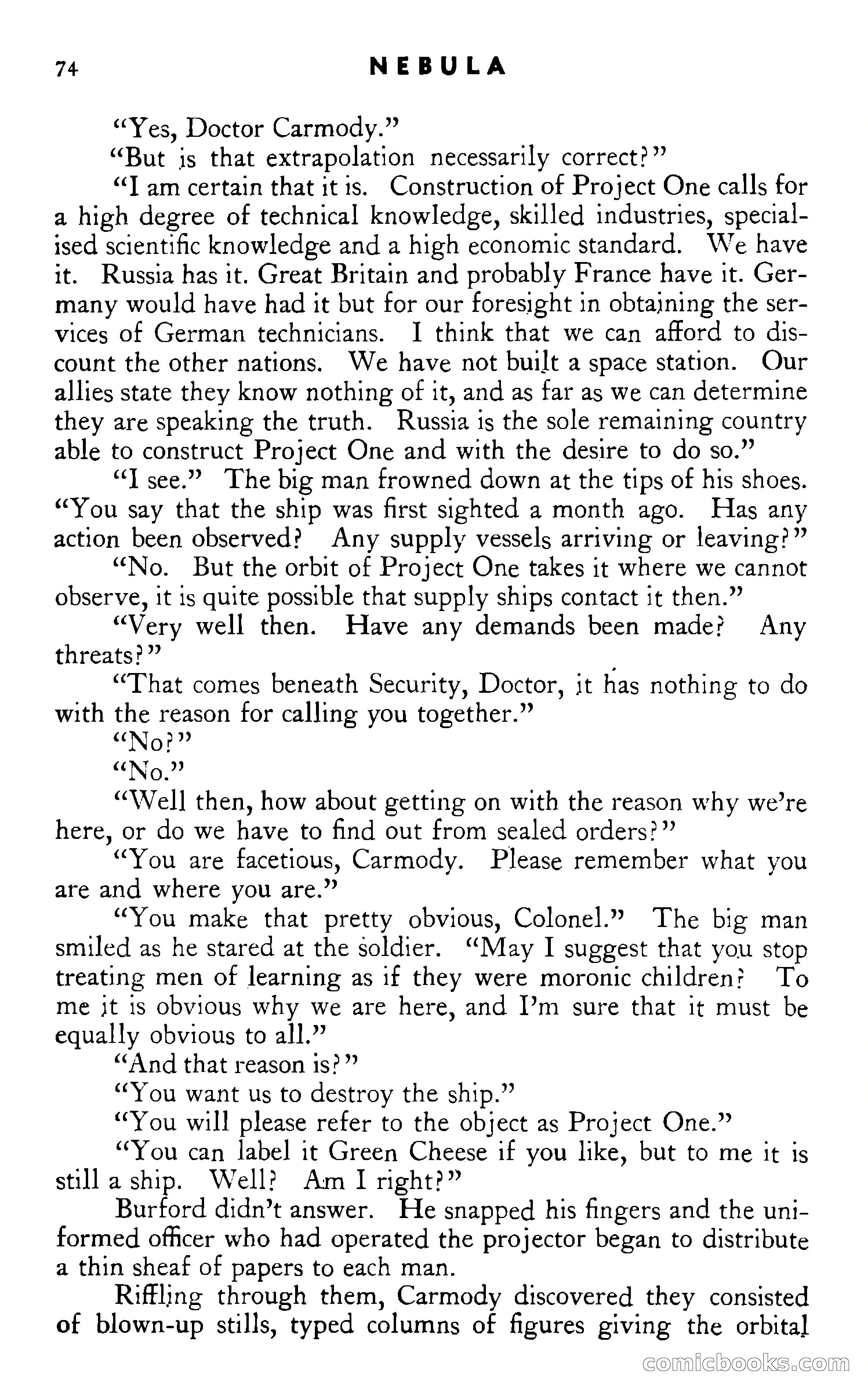 Nebula Science Fiction, Number 9 — page 76 of 134