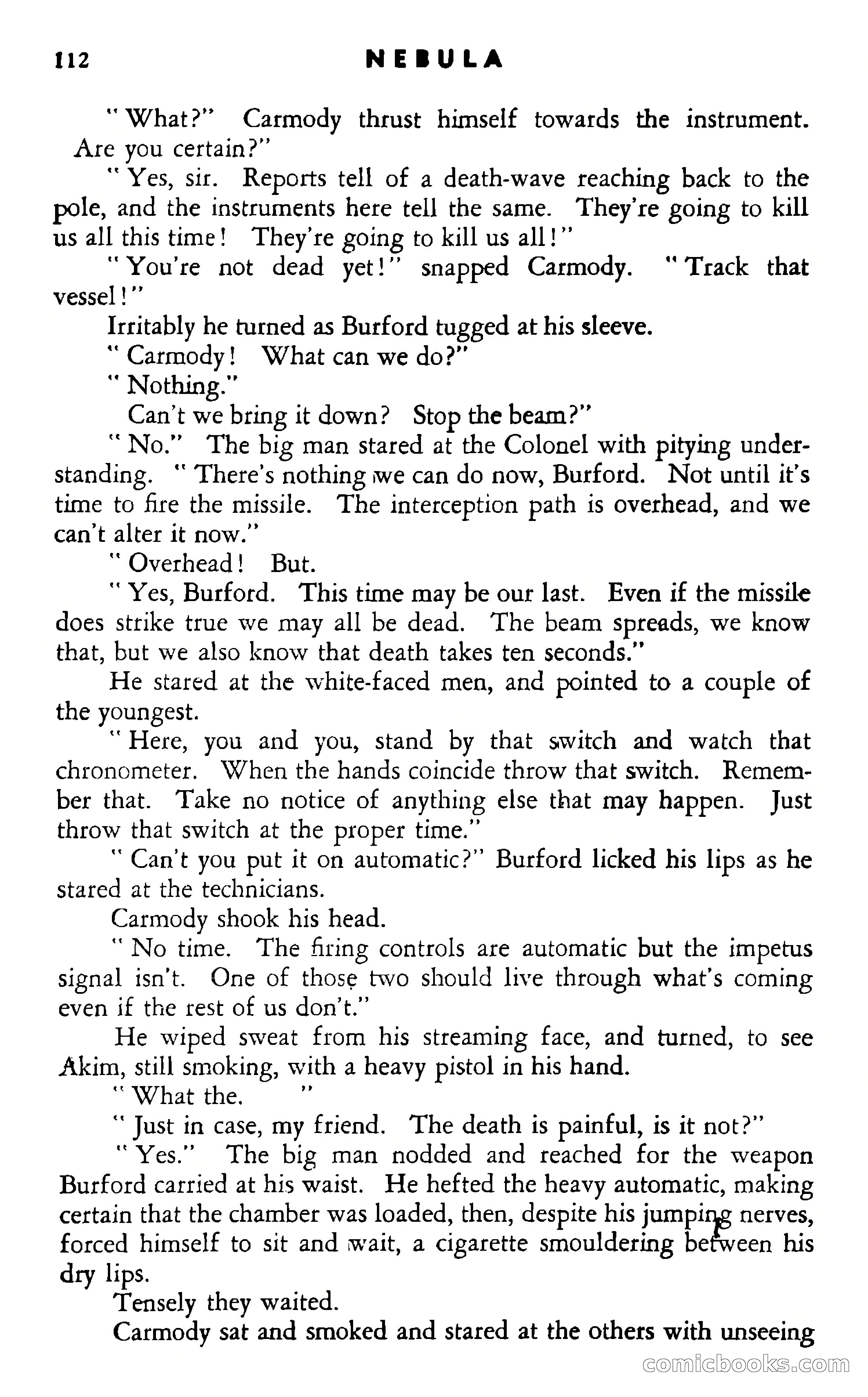 Nebula Science Fiction, Number 9 — page 114 of 134