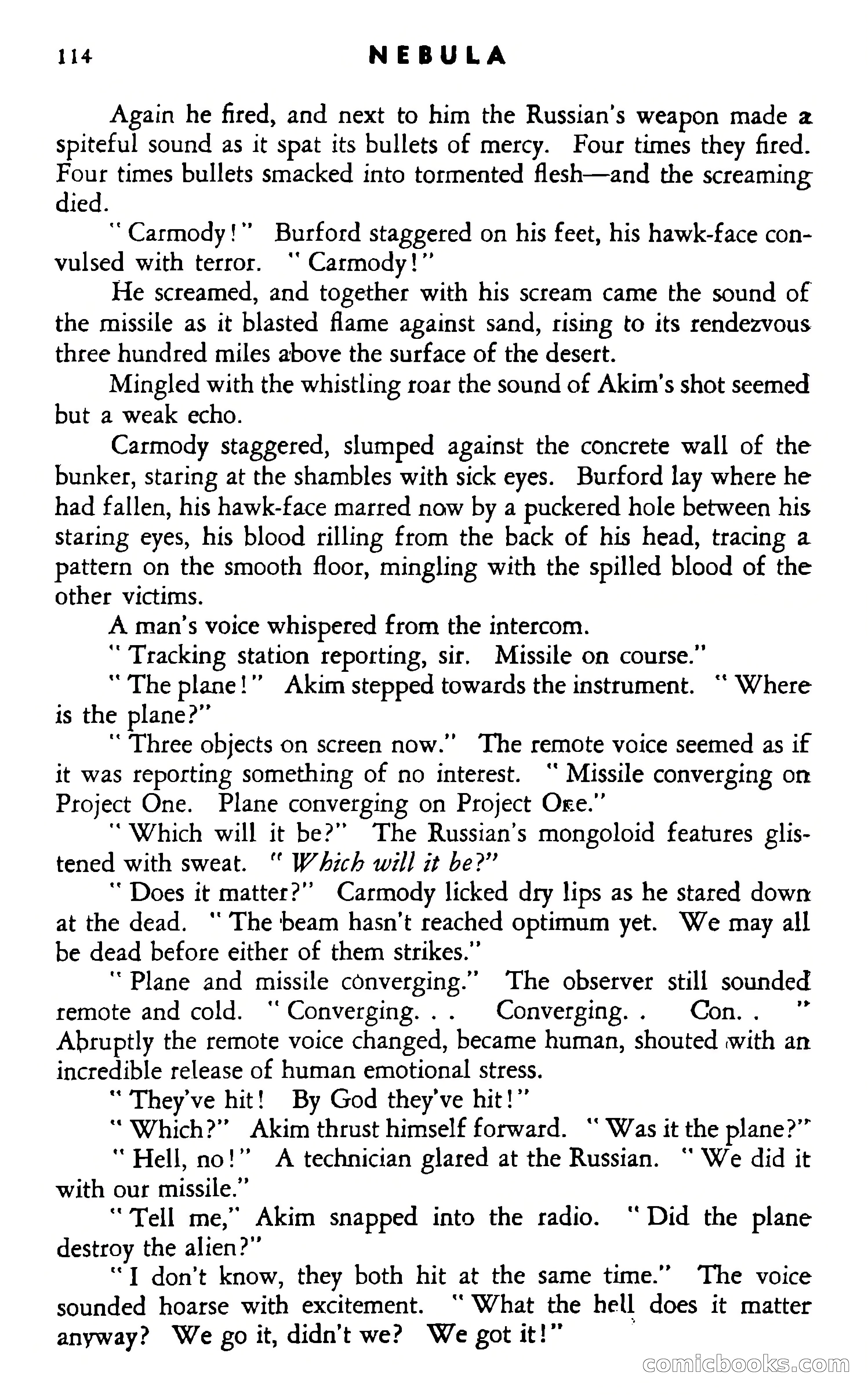 Nebula Science Fiction, Number 9 — page 116 of 134