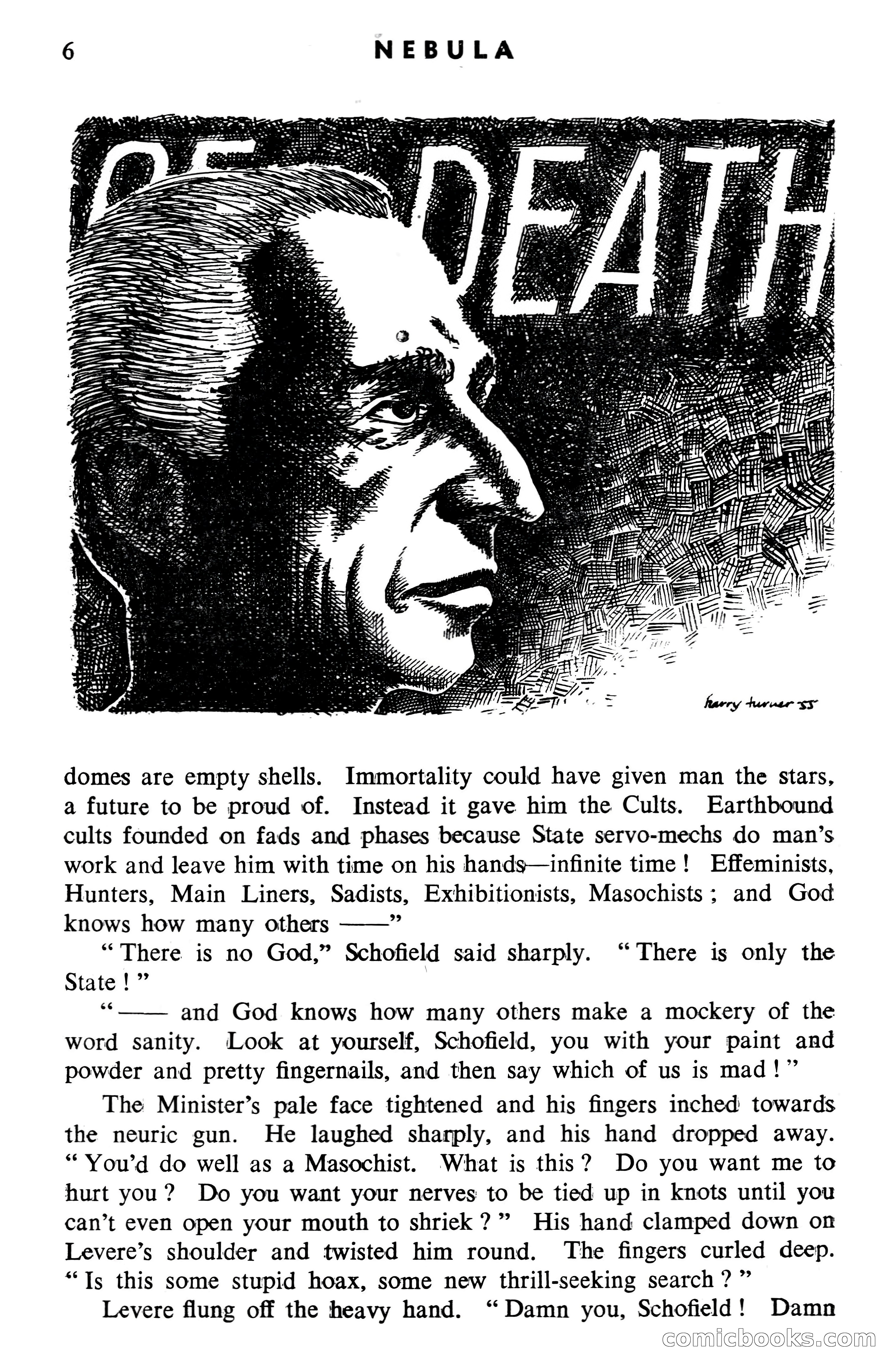 Nebula Science Fiction, April 1955 — page 8 of 132