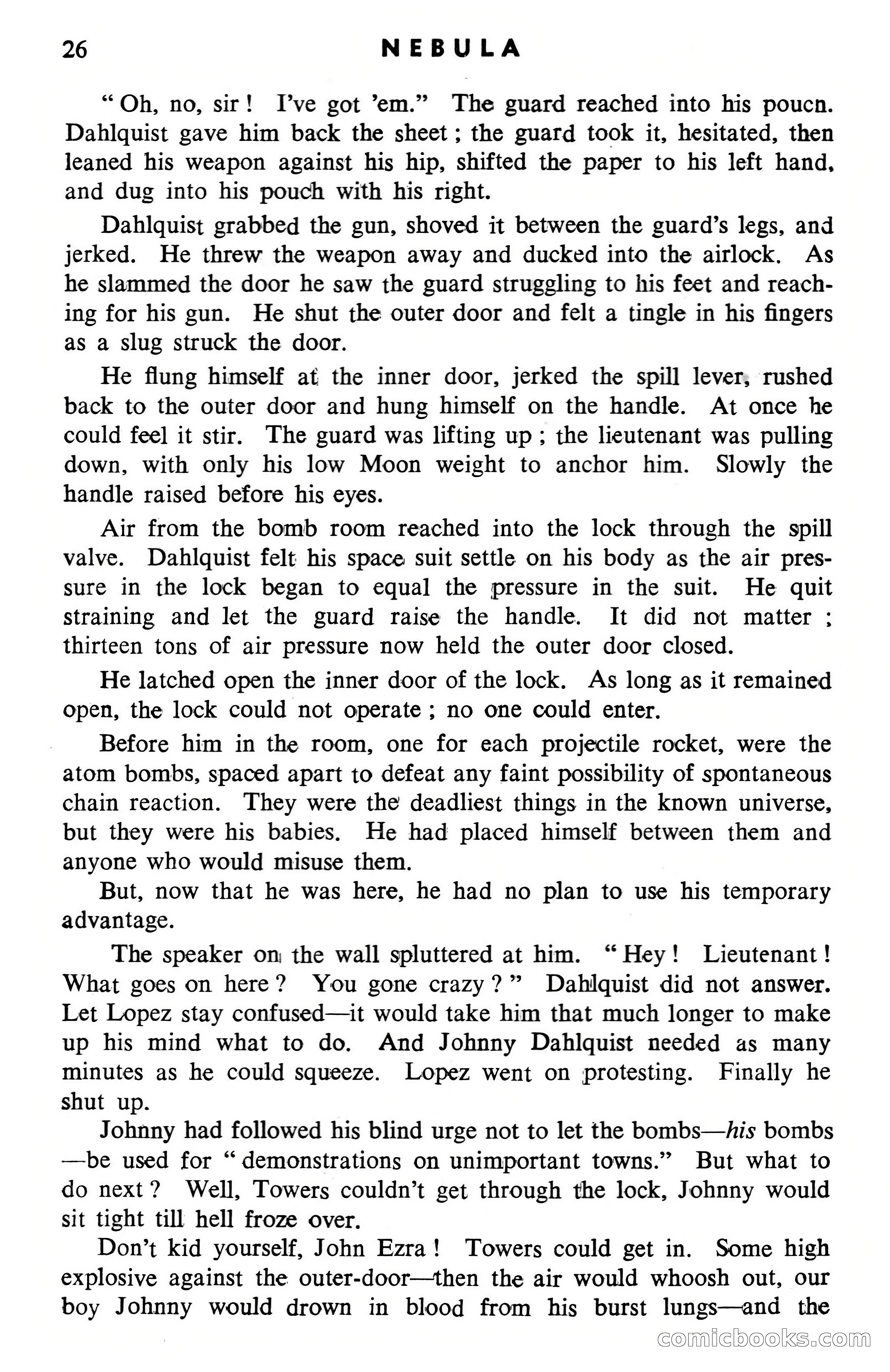Nebula Science Fiction, April 1955 — page 28 of 132