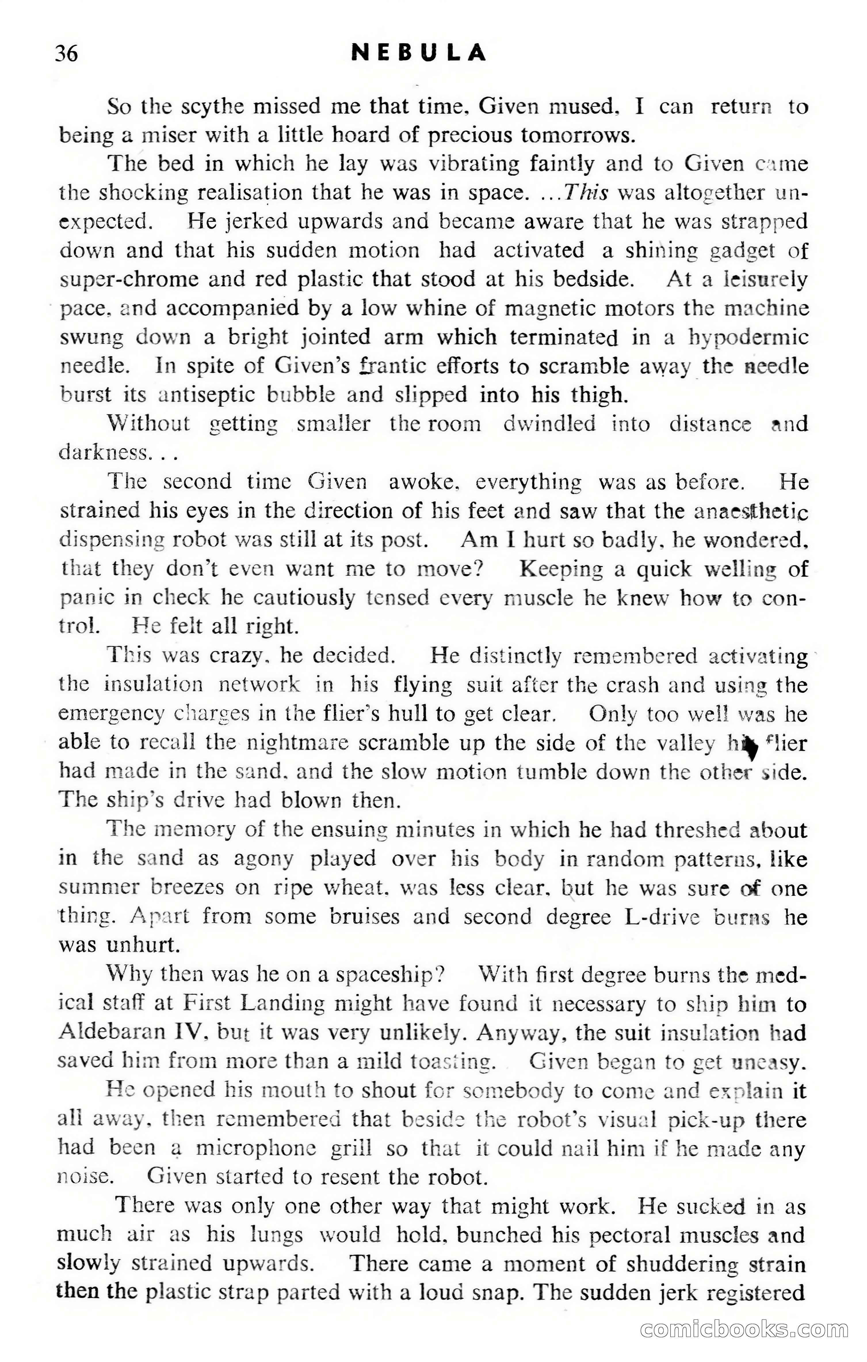 Nebula Science Fiction, April 1955 — page 38 of 132