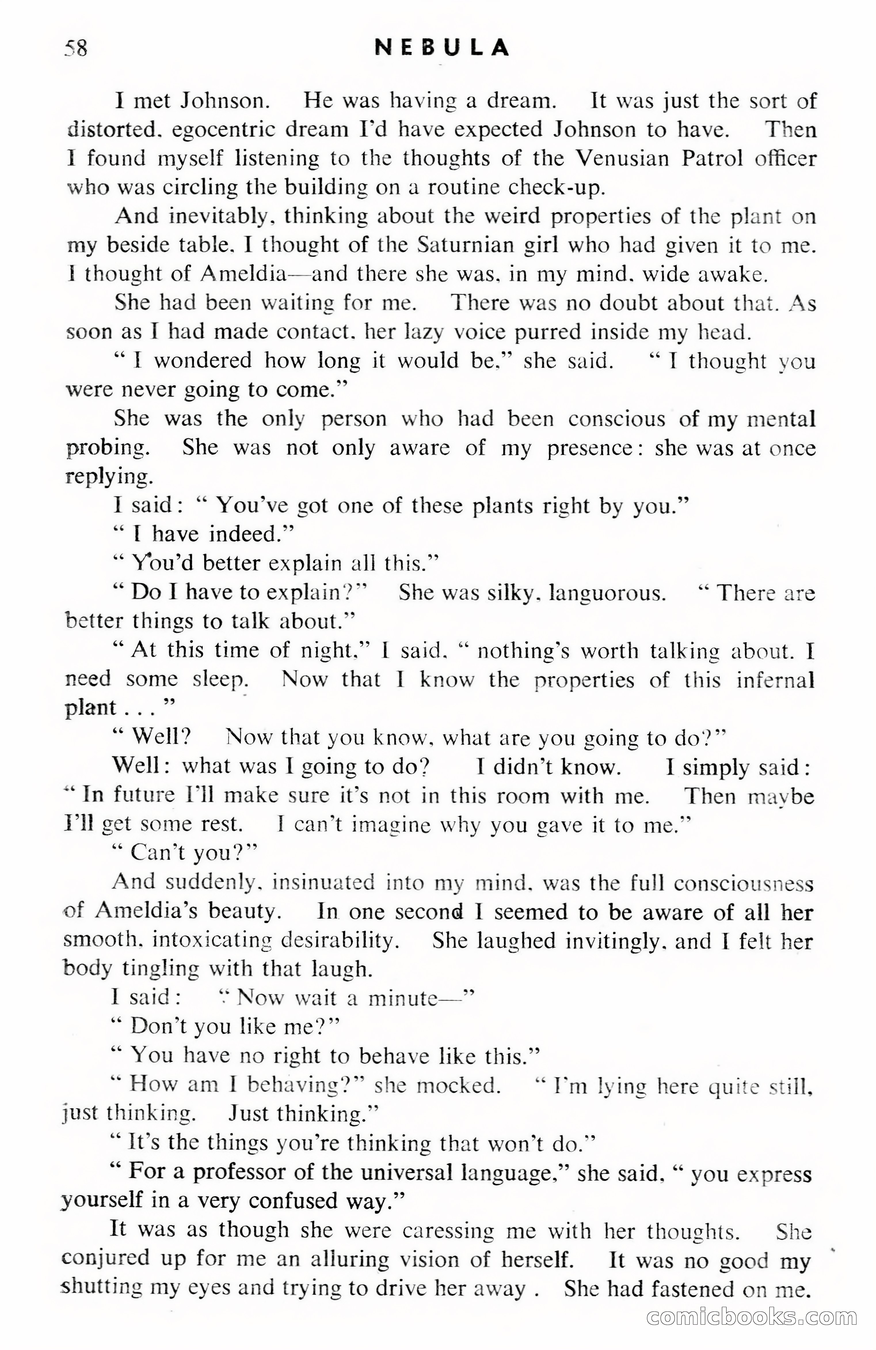 Nebula Science Fiction, April 1955 — page 60 of 132