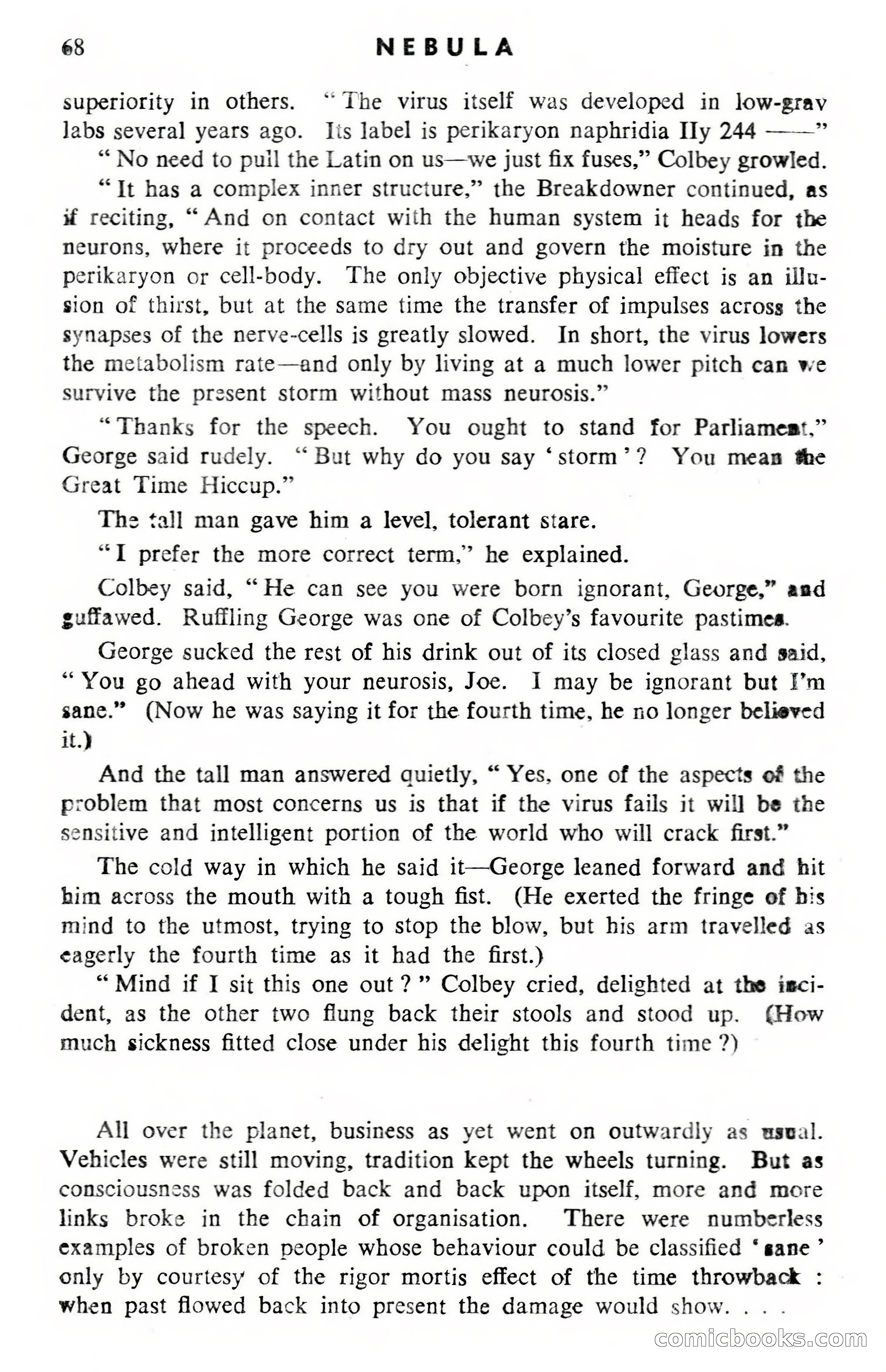 Nebula Science Fiction, April 1955 — page 70 of 132