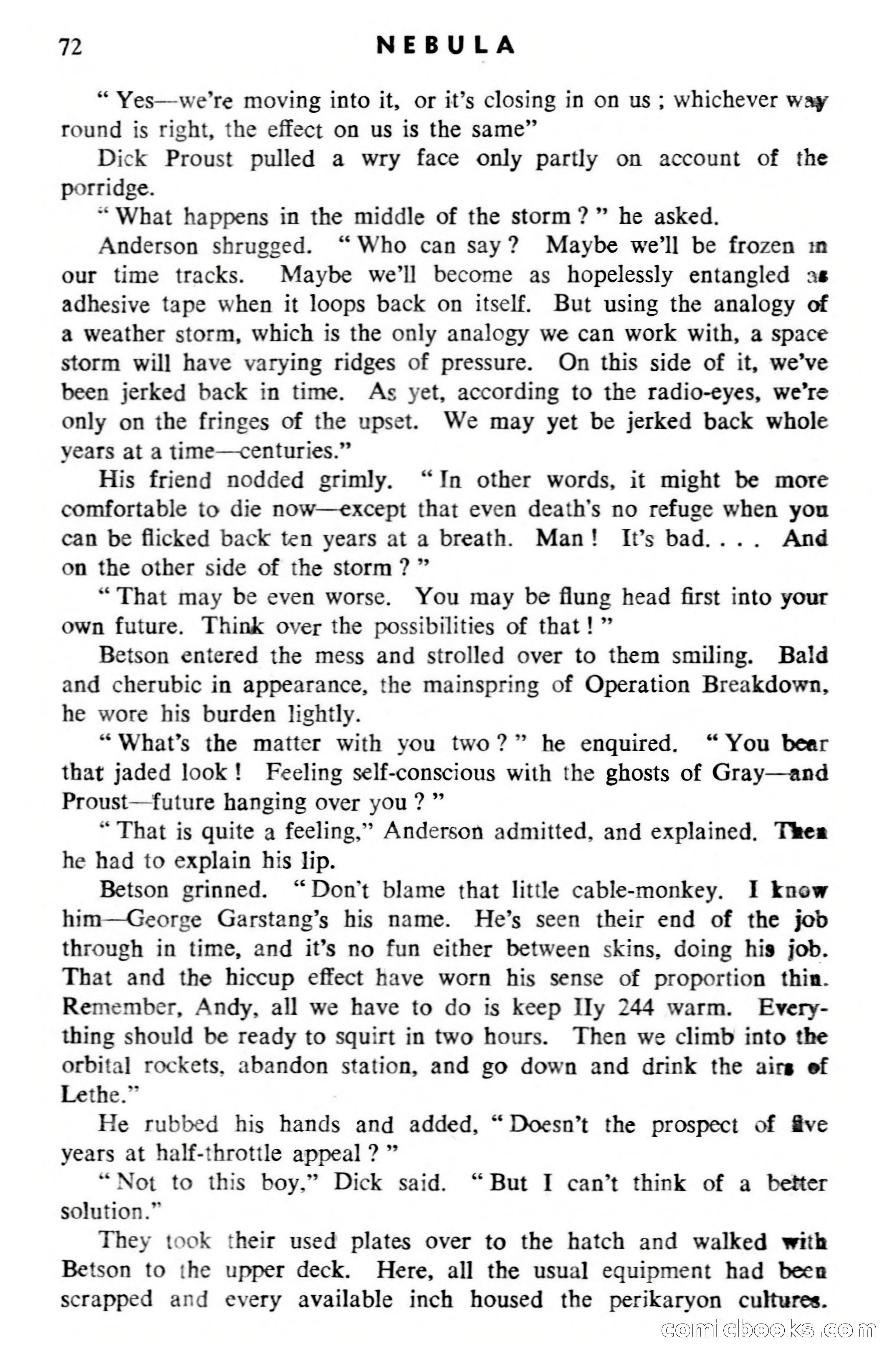Nebula Science Fiction, April 1955 — page 74 of 132