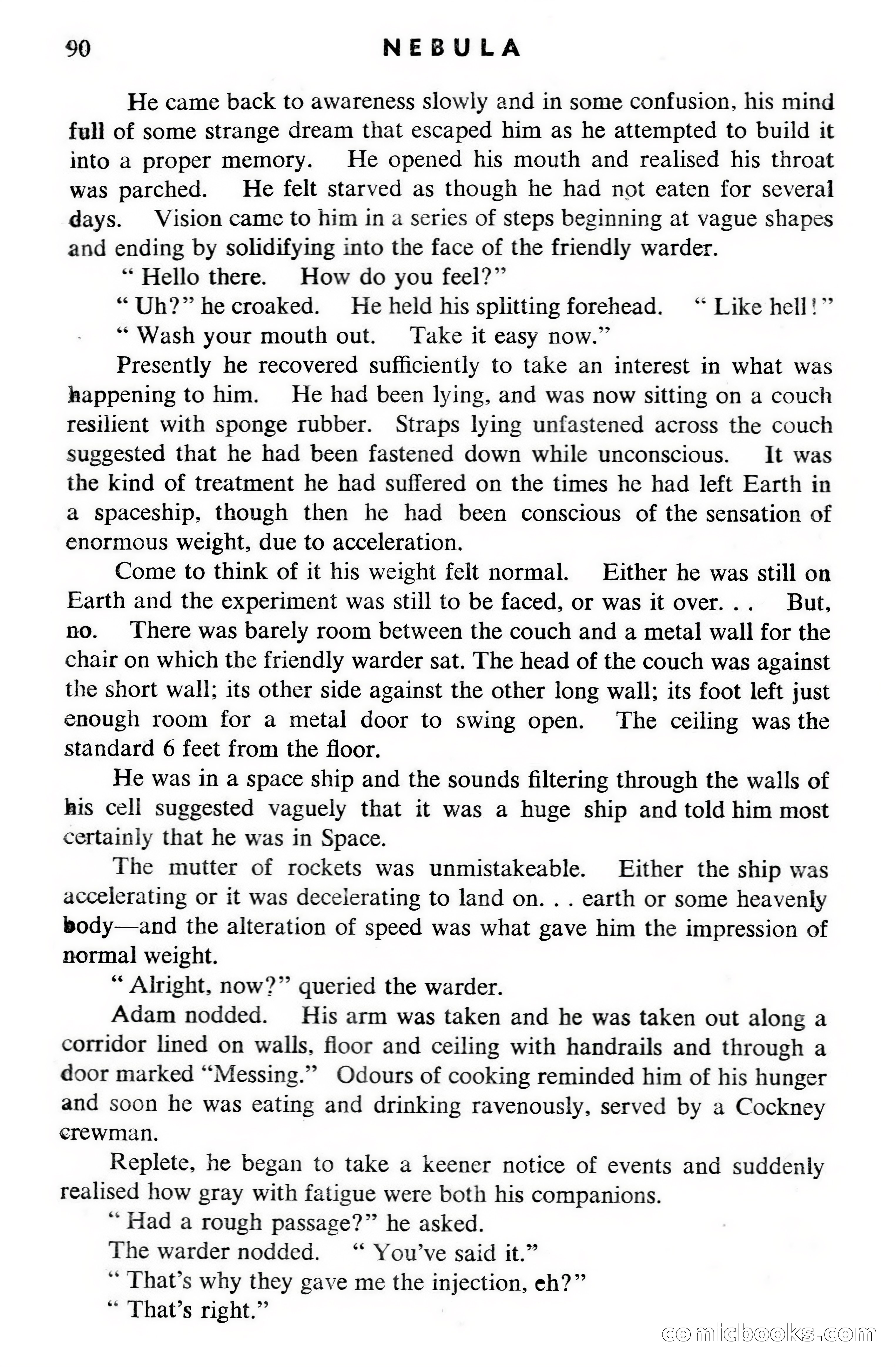 Nebula Science Fiction, April 1955 — page 92 of 132